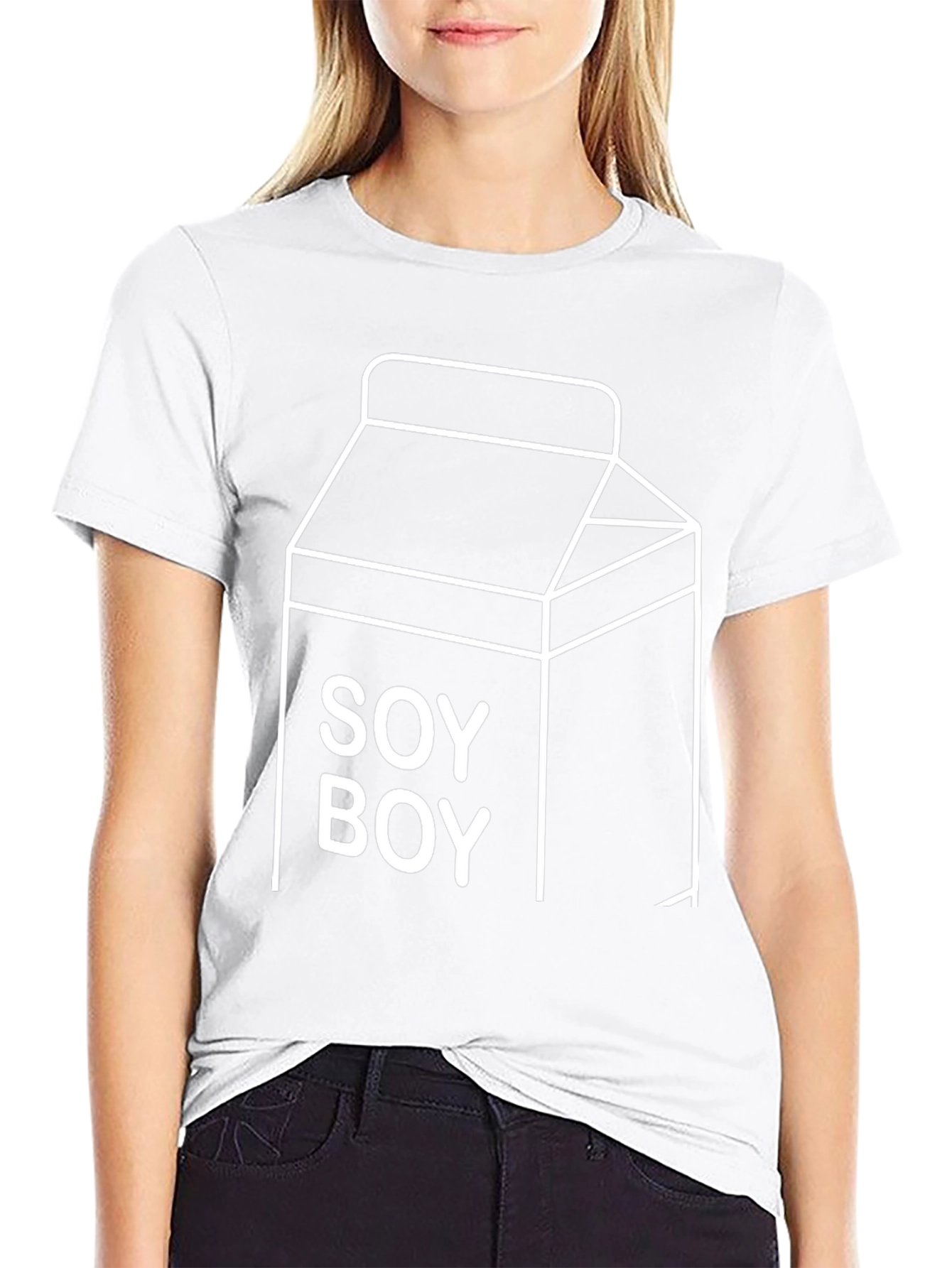 Soy Boy T-Shirt - Black Graphic Tee