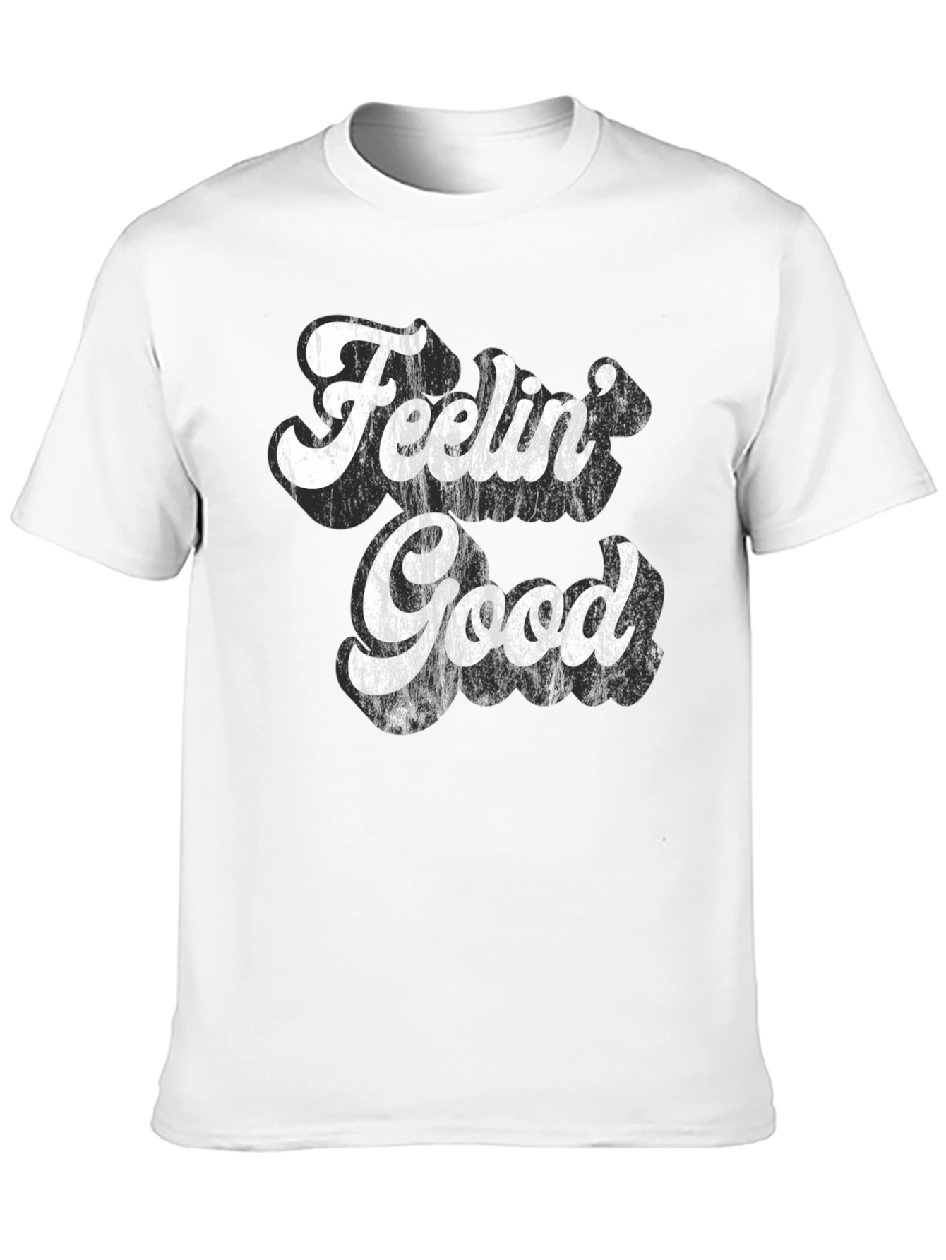 Feelin Good Retro Graphic Tee - Comfort Fit