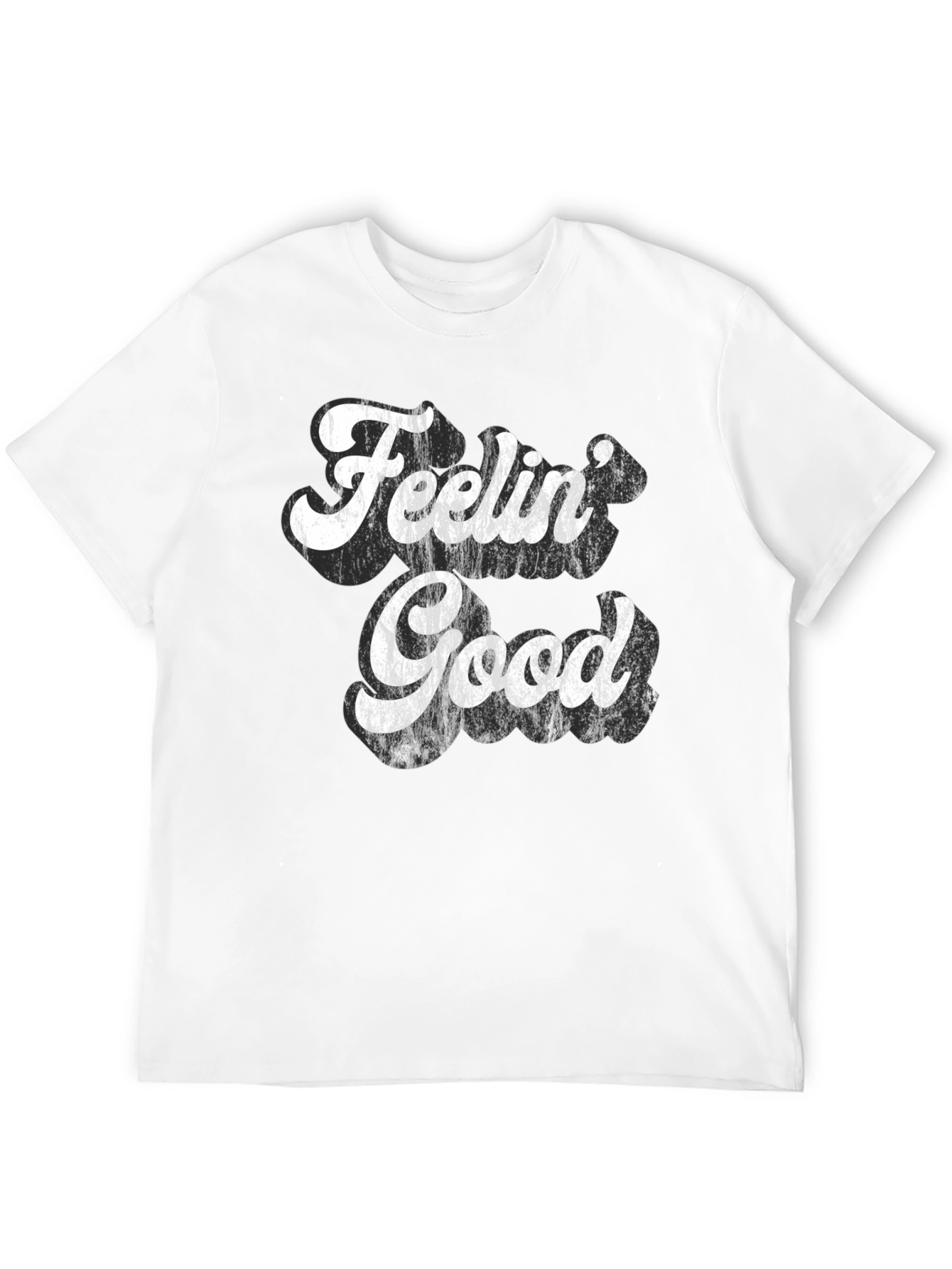Feelin Good Retro Graphic Tee - Comfort Fit