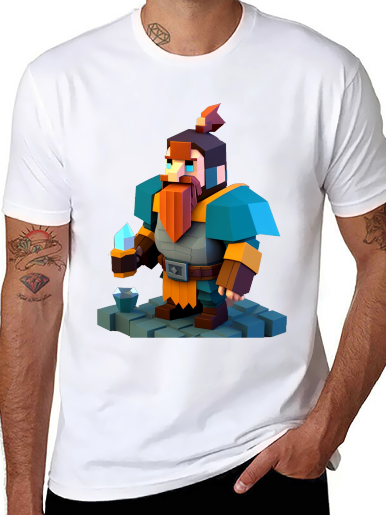 Pixelated Dwarf T-Shirt