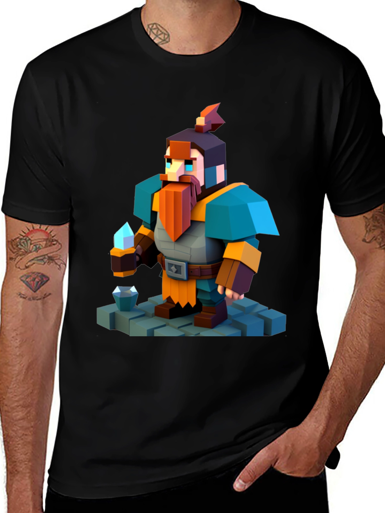 Pixelated Dwarf T-Shirt