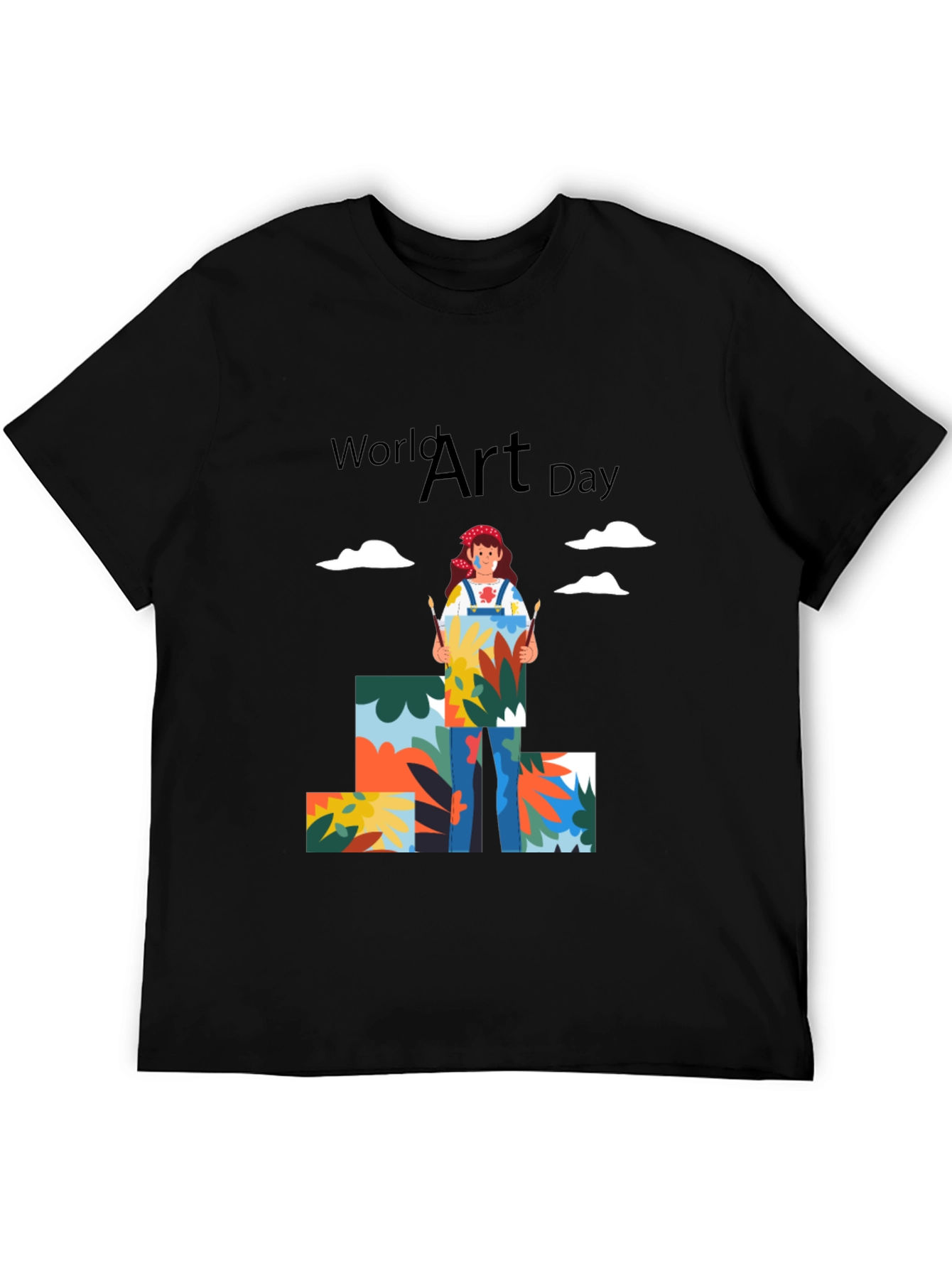 World Art Day Graphic T-Shirt