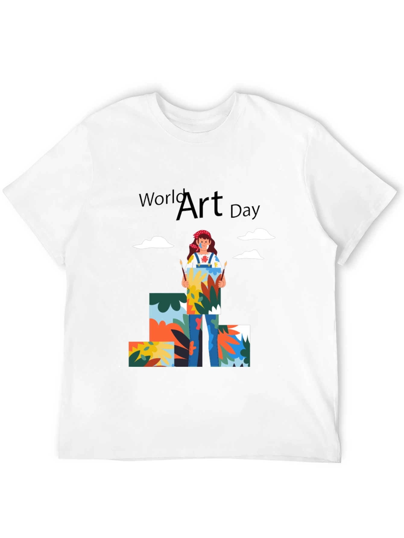 World Art Day Graphic T-Shirt