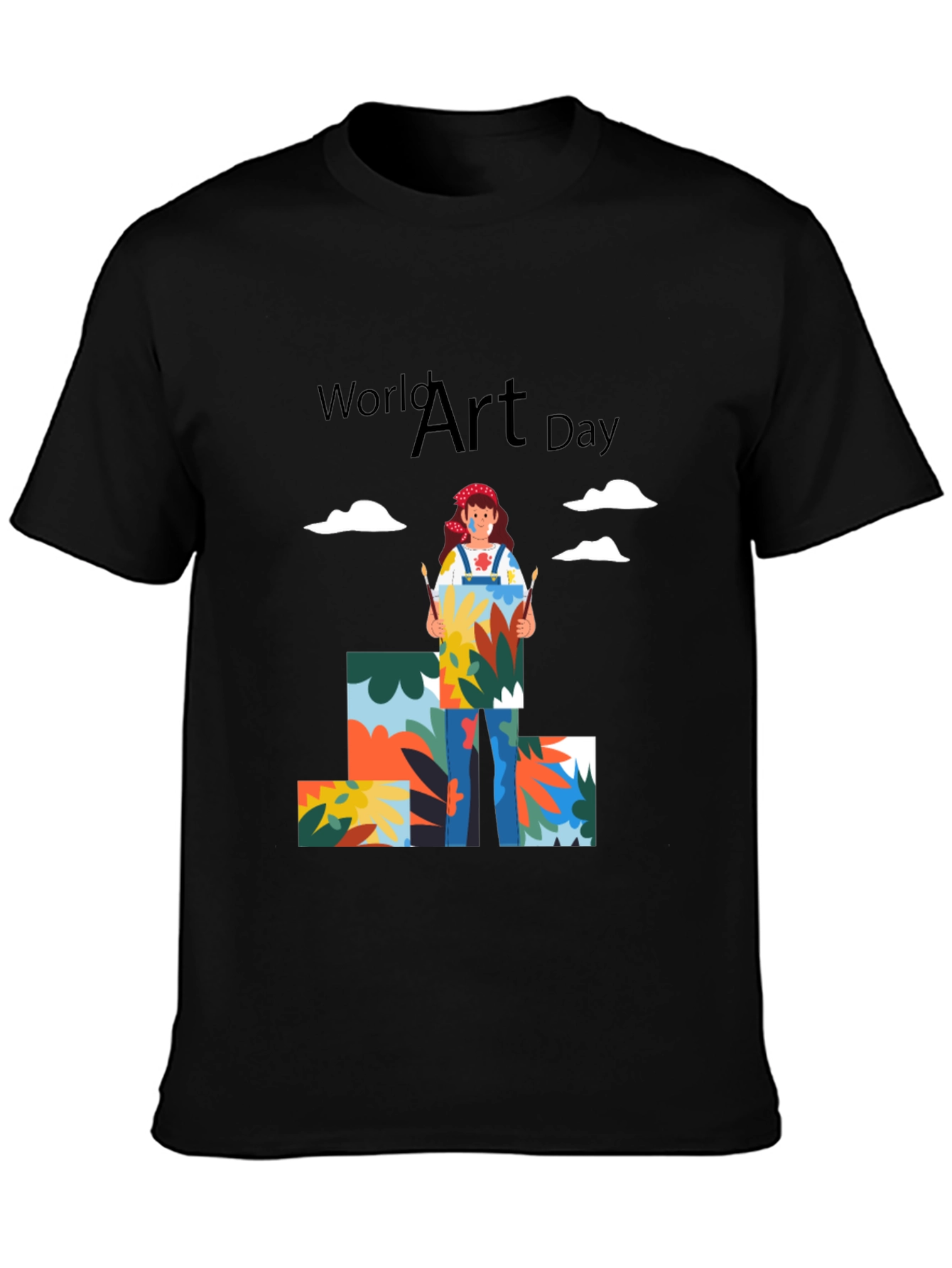 World Art Day Graphic T-Shirt
