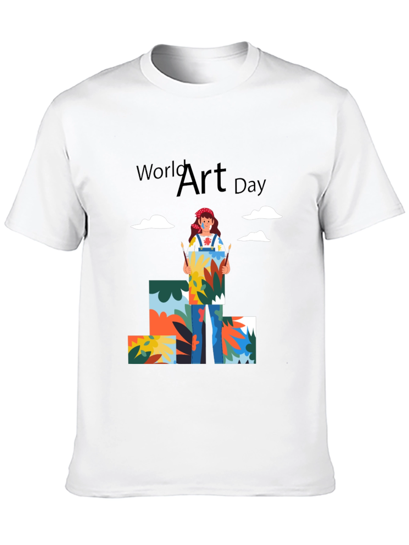 World Art Day Graphic T-Shirt