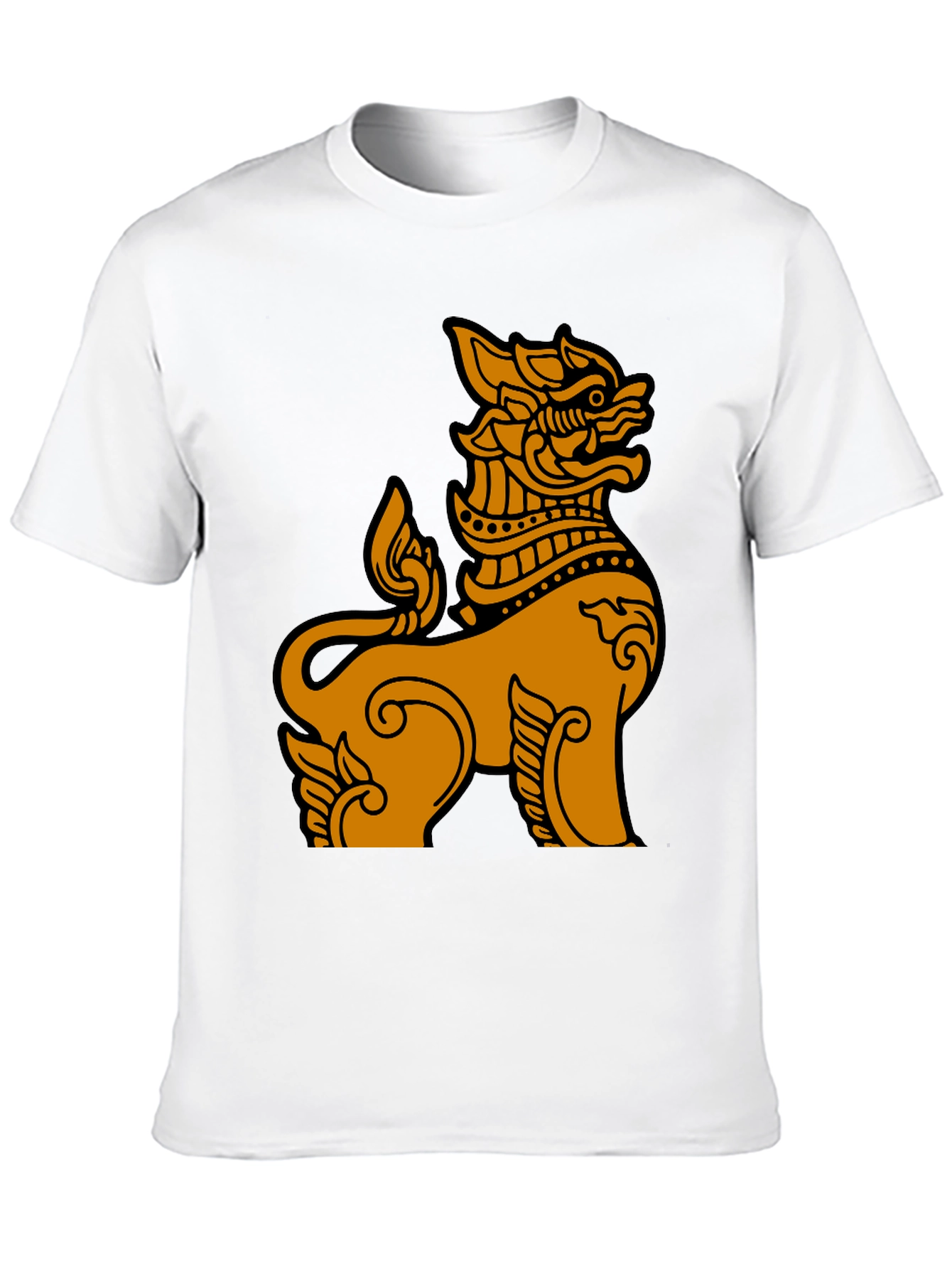 Thai Lion Graphic Tee - Unique Design