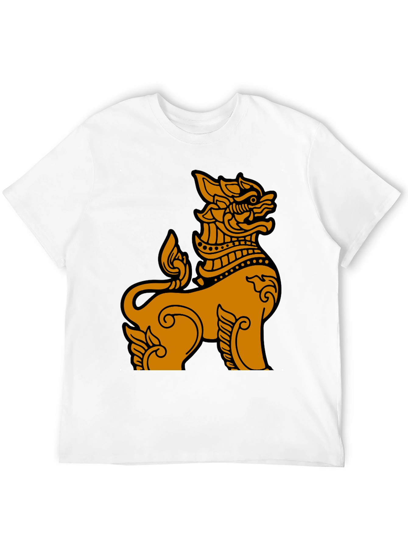 Thai Lion Graphic Tee - Unique Design