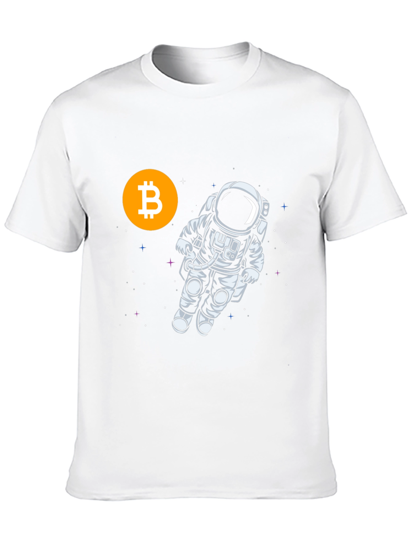 Bitcoin Astronaut Black T-Shirt