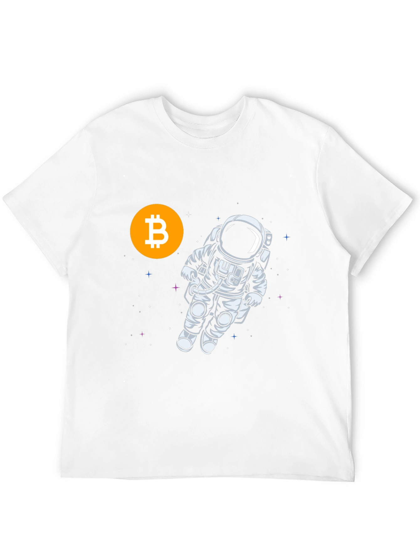 Bitcoin Astronaut Black T-Shirt