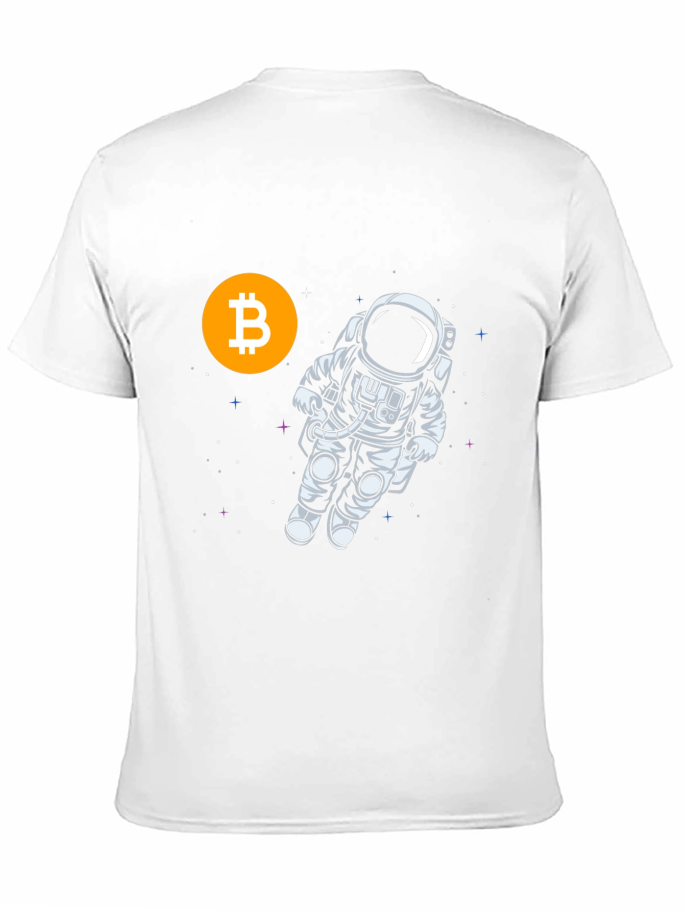 Bitcoin Astronaut Black T-Shirt