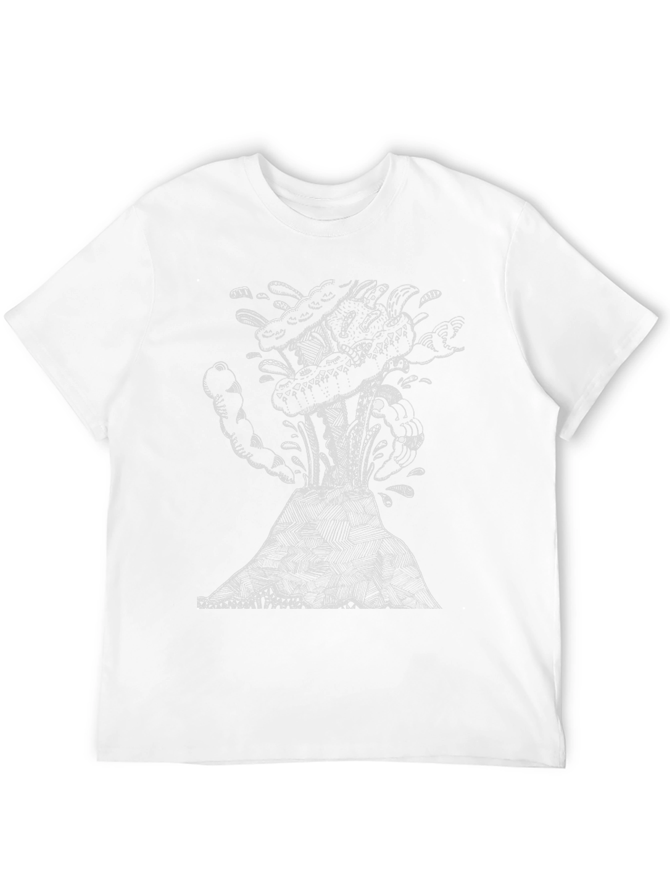Volcano Graphic Tee - Erupting Style