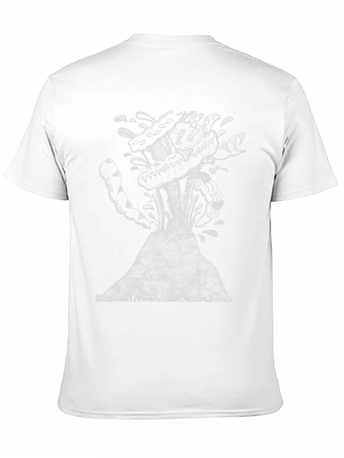 Volcano Graphic Tee - Erupting Style