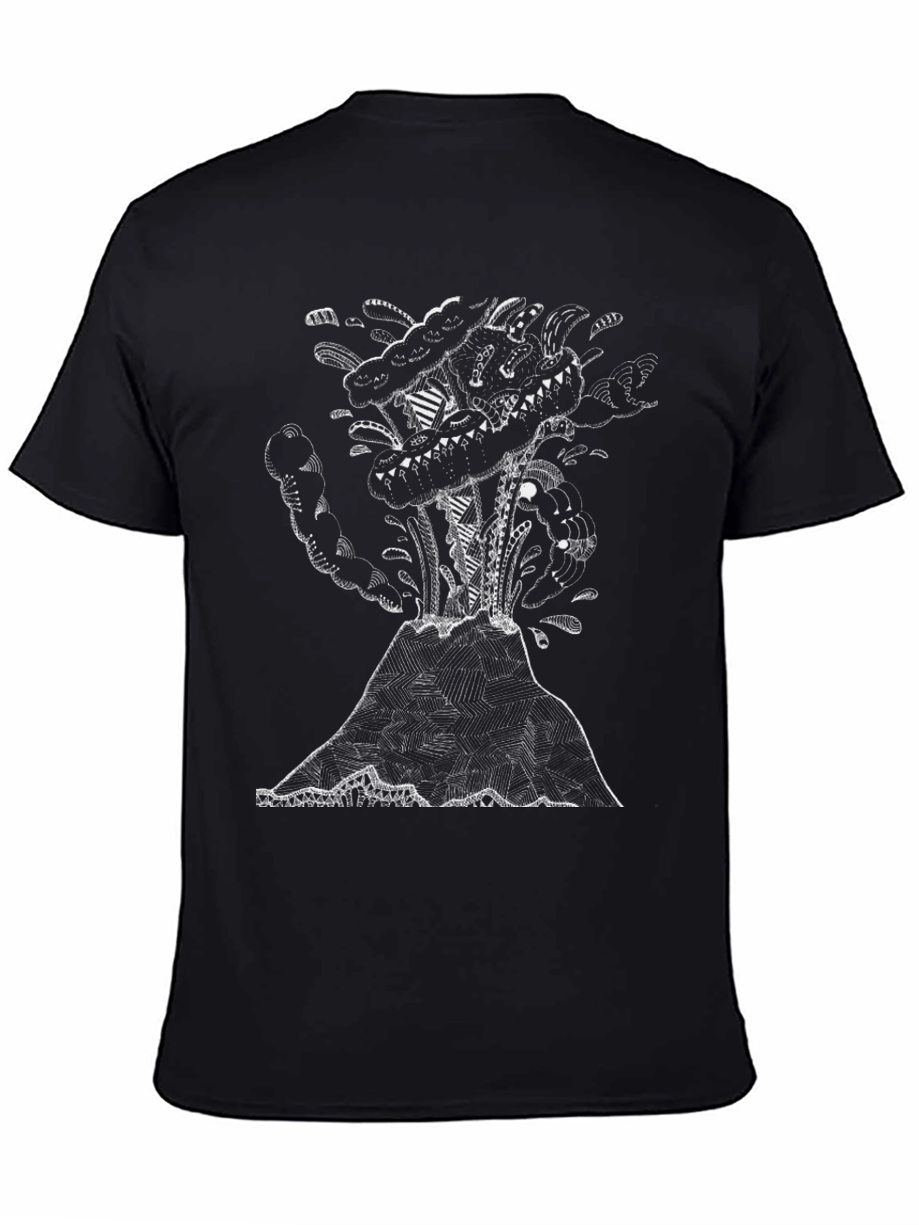 Volcano Graphic Tee - Erupting Style
