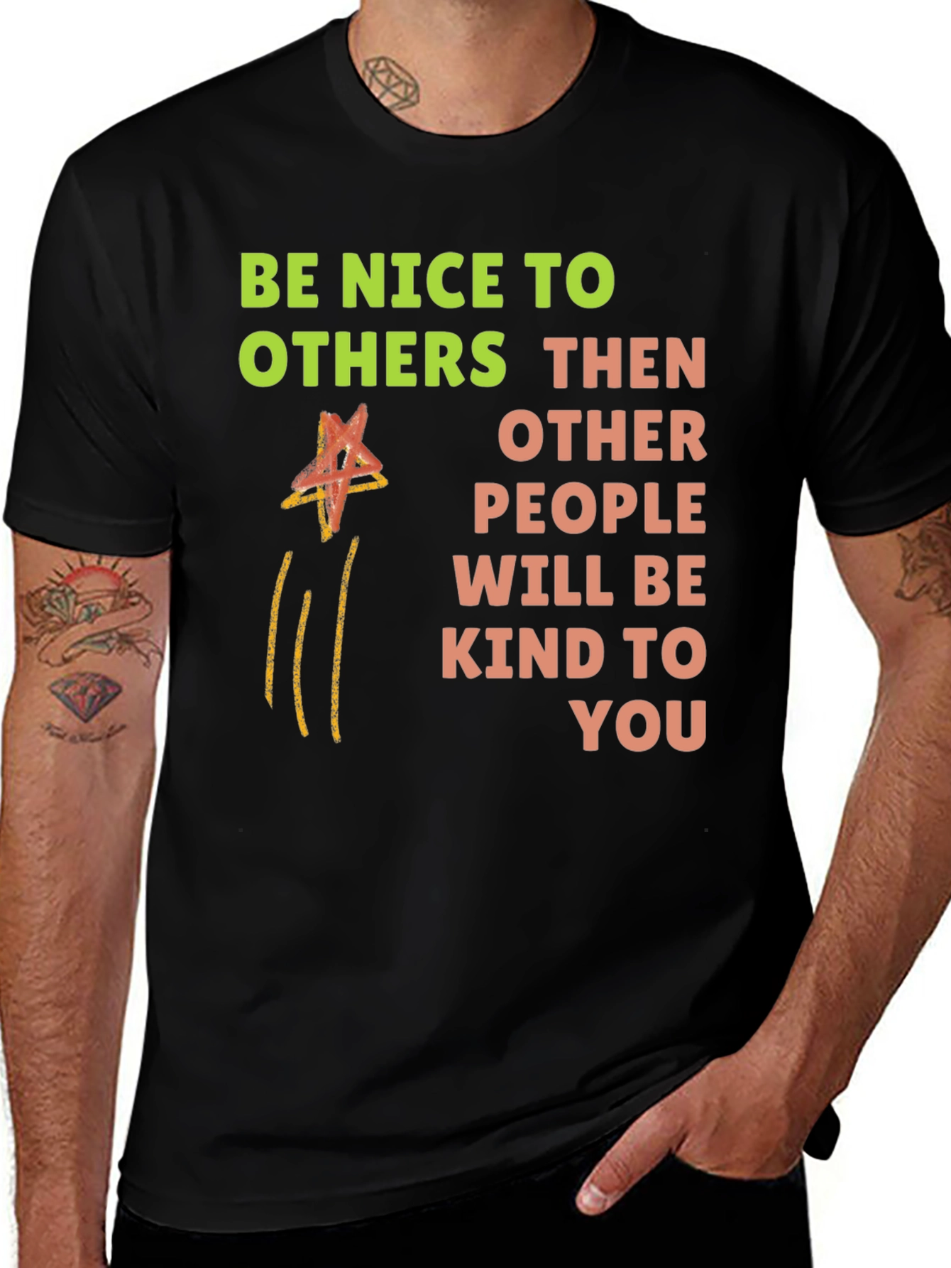Be Nice Graphic Tee Kindness T-Shirt