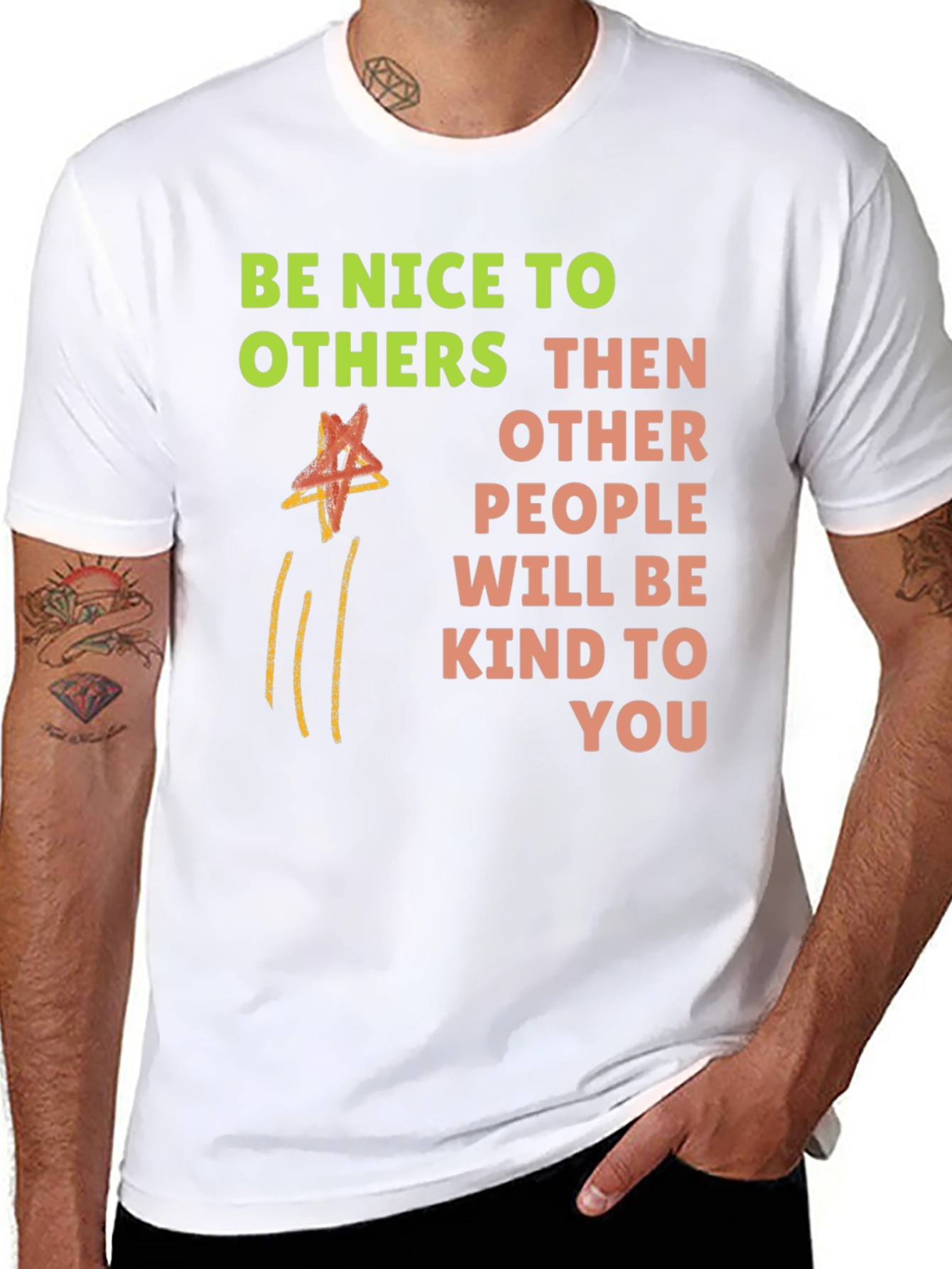 Be Nice Graphic Tee Kindness T-Shirt