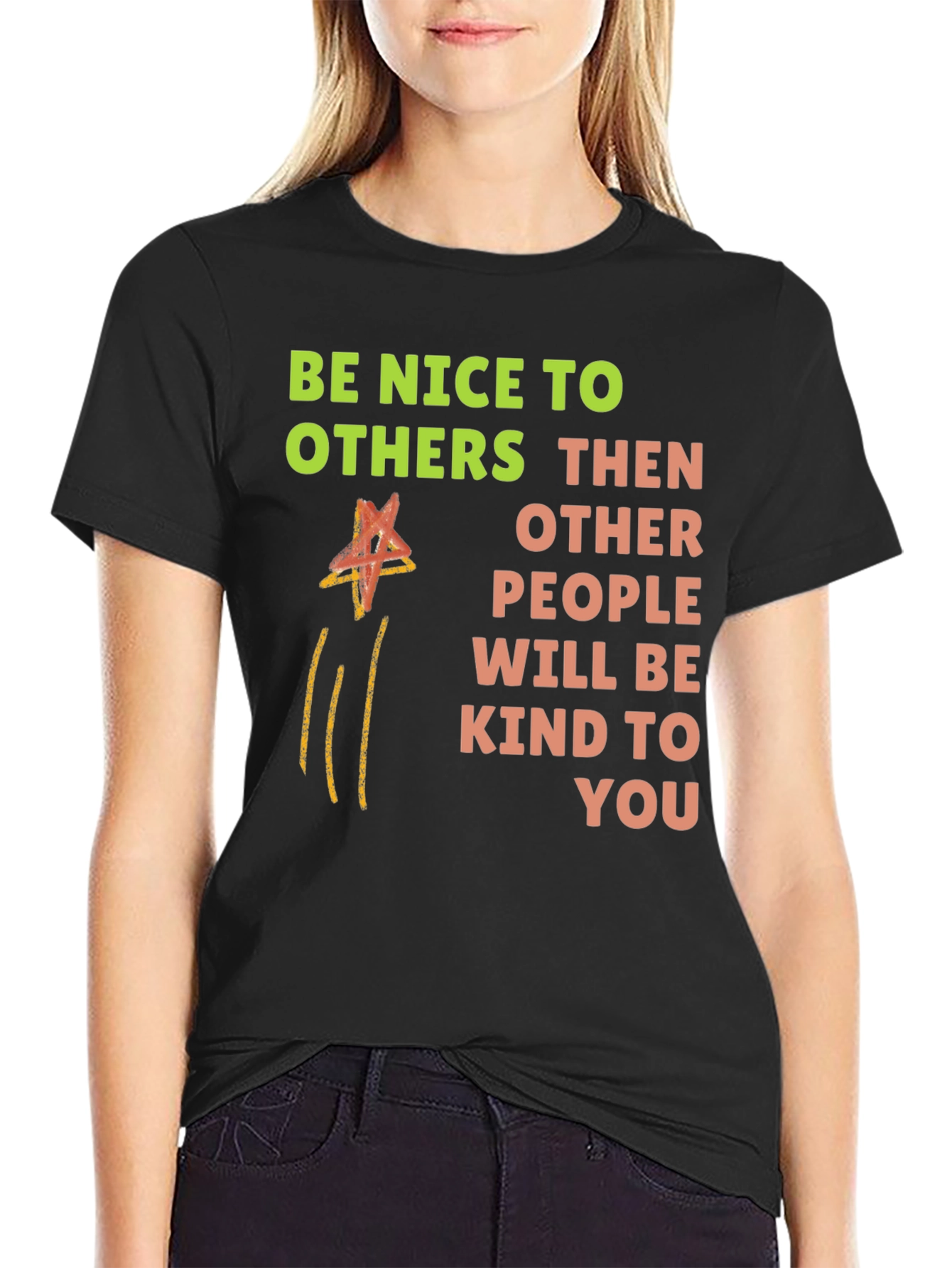 Be Nice Graphic Tee Kindness T-Shirt