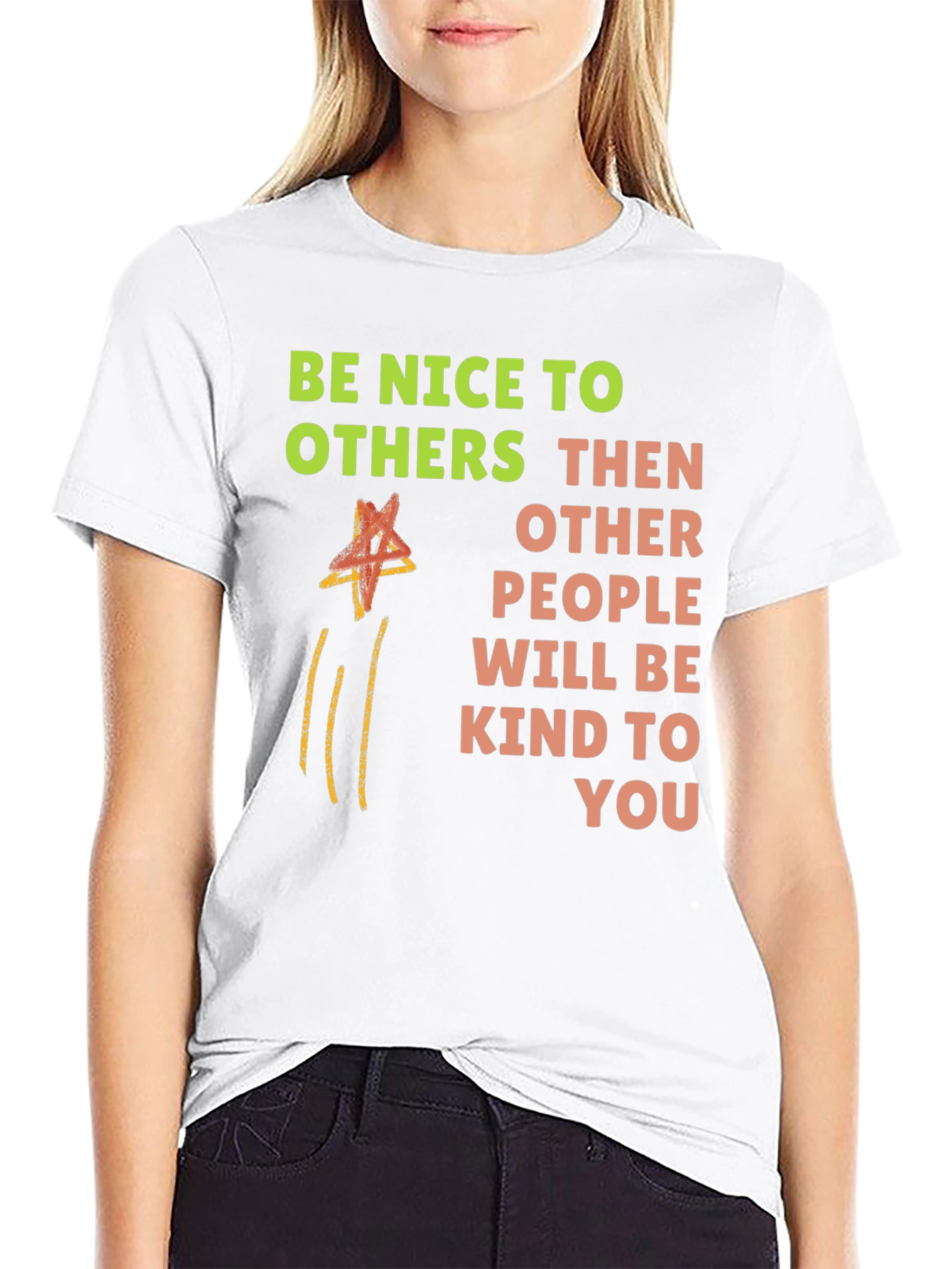 Be Nice Graphic Tee Kindness T-Shirt