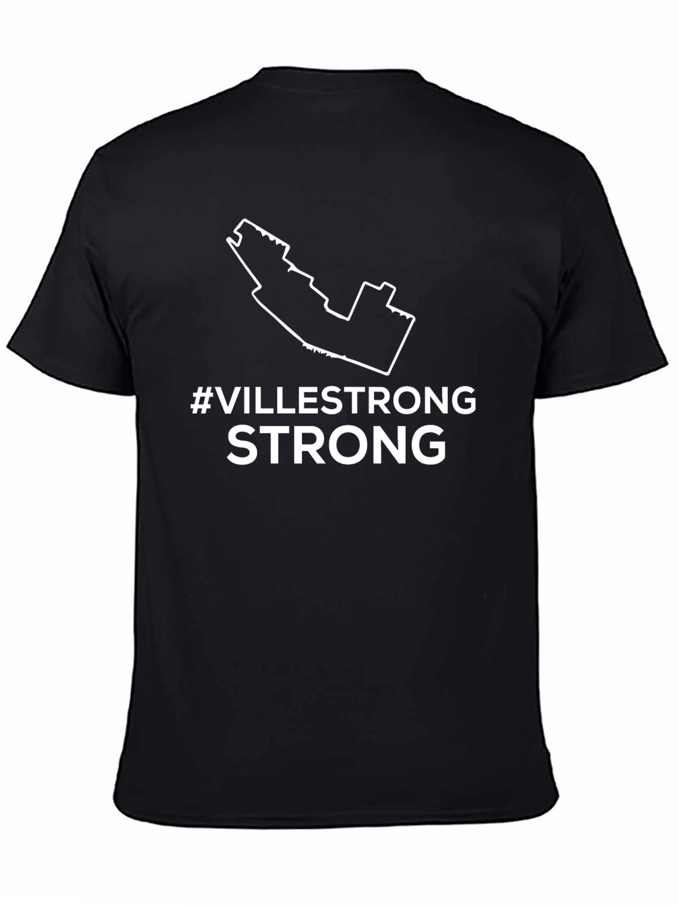 Ville Strong Black Graphic Tee