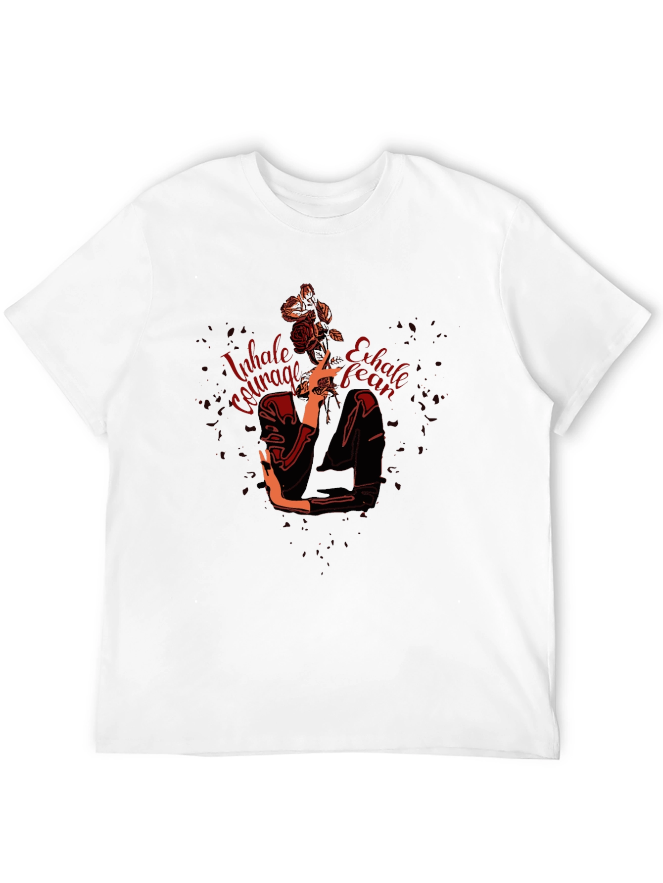 Inhale Courage Graphic Tee