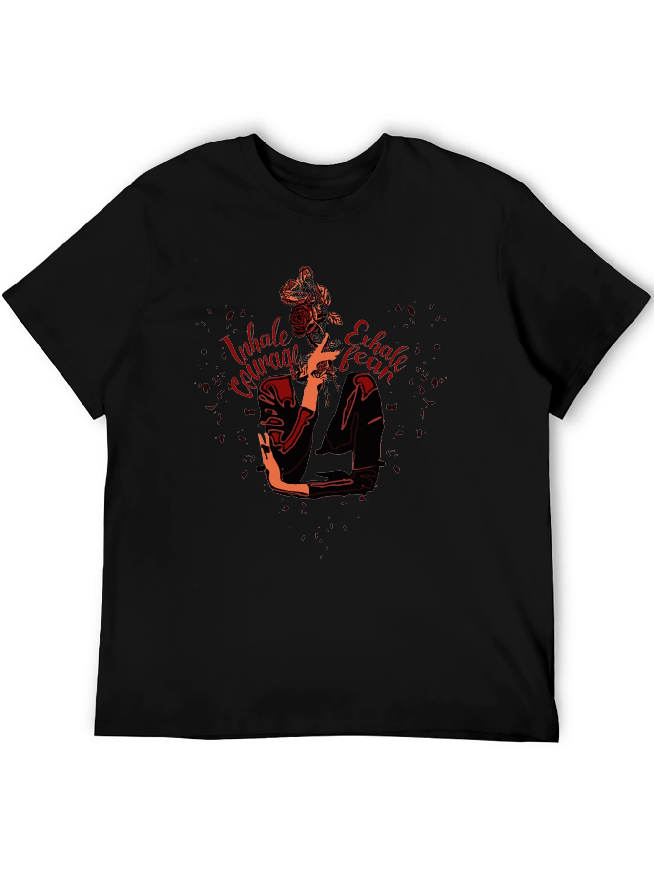 Inhale Courage Graphic Tee