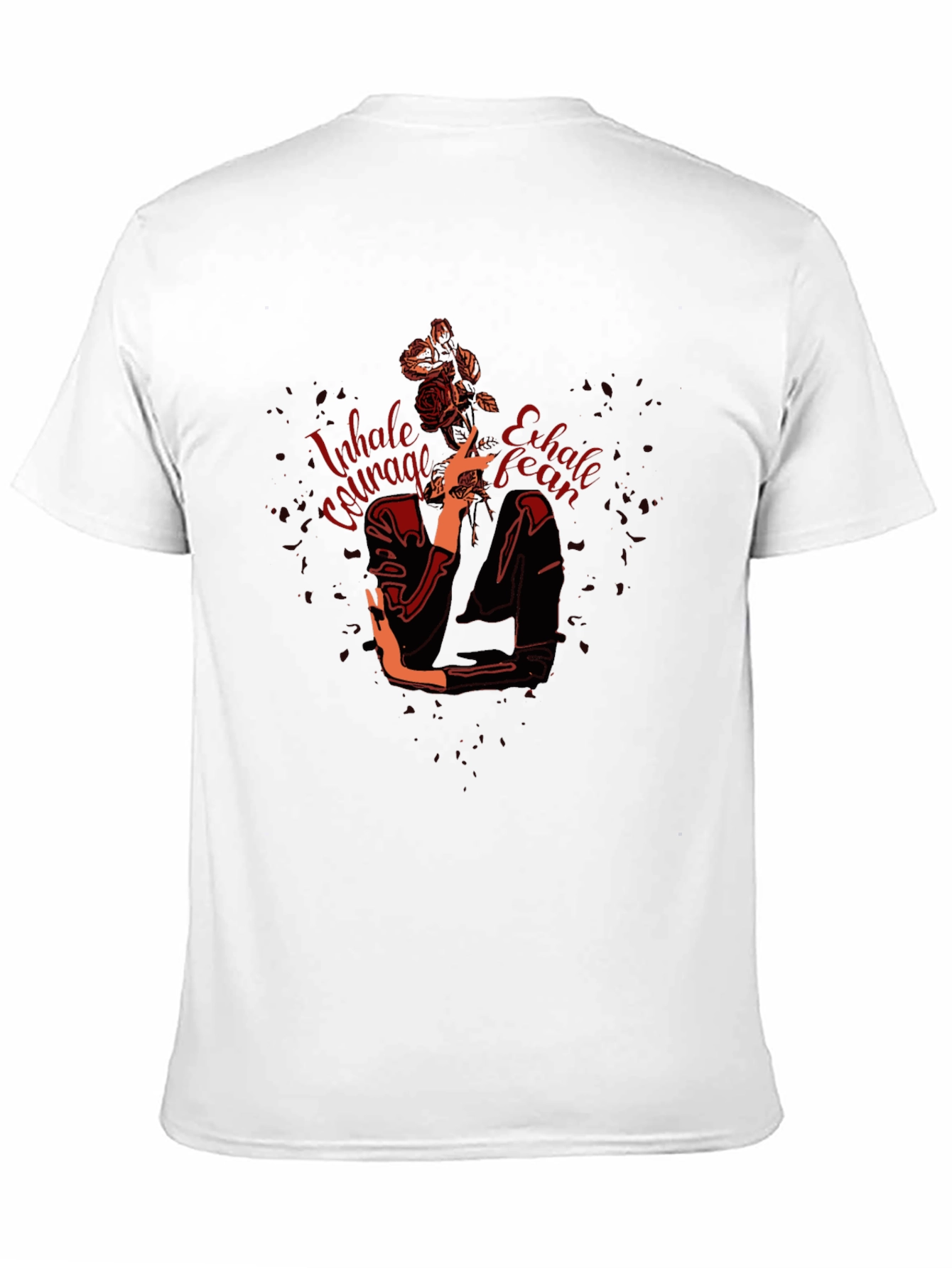 Inhale Courage Graphic Tee