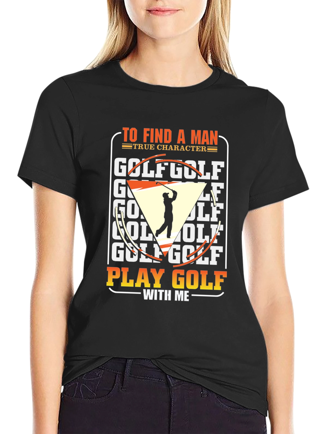 Golf Lover T-Shirt - True Character Design