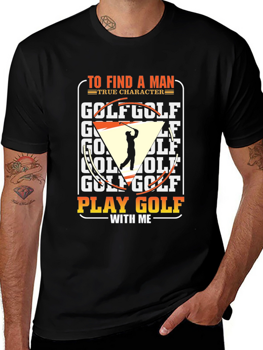 Golf Lover T-Shirt - True Character Design