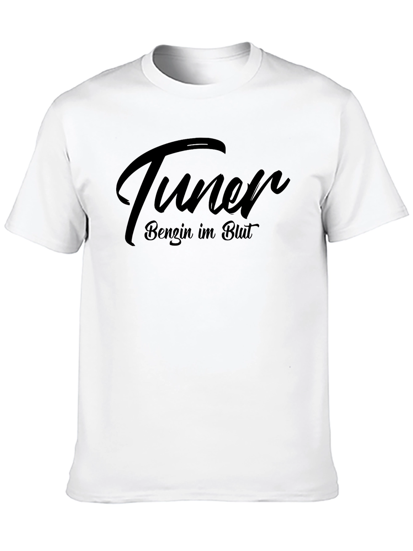 Tuner Benzin im Blut Black T-Shirt