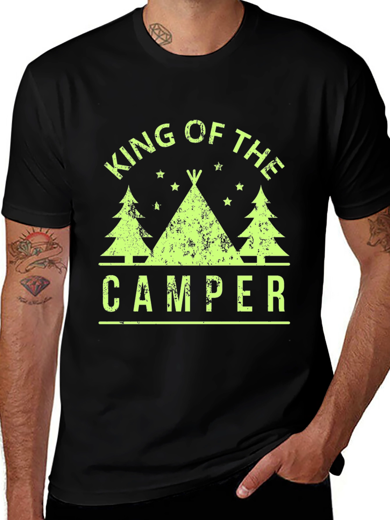 King of the Camper Graphic T-Shirt