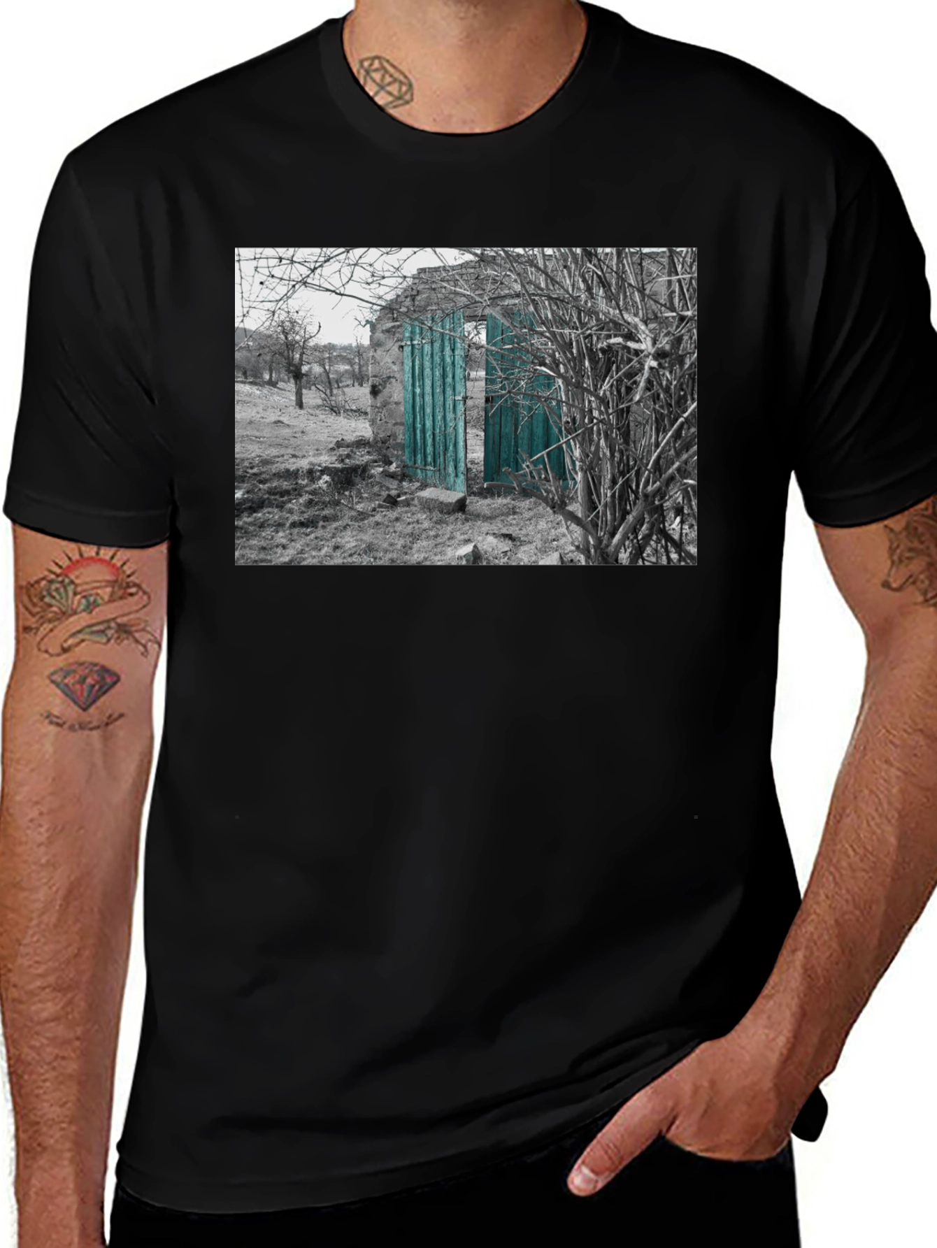Rustic Doorway Graphic Tee