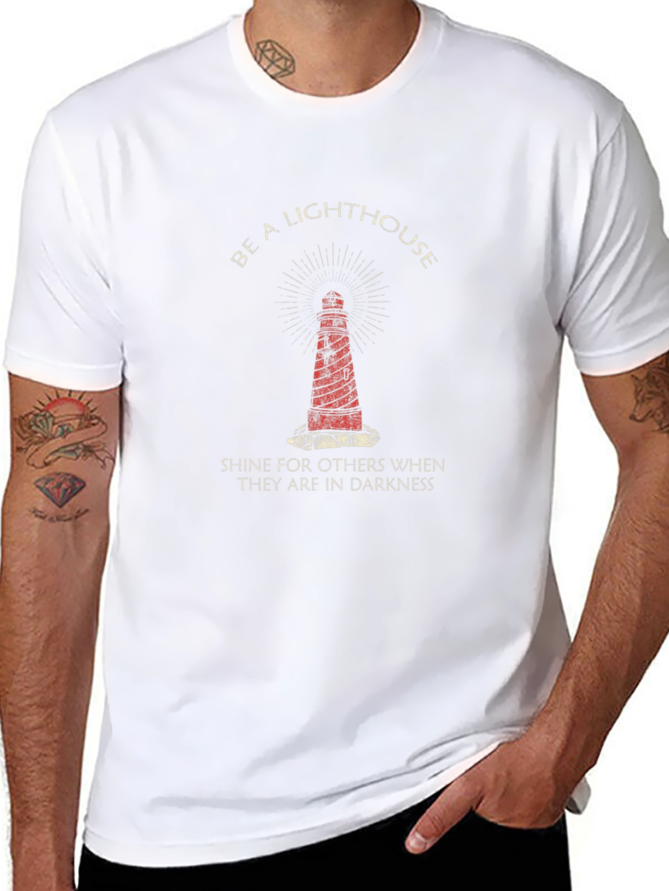 Be a Lighthouse Graphic T-Shirt