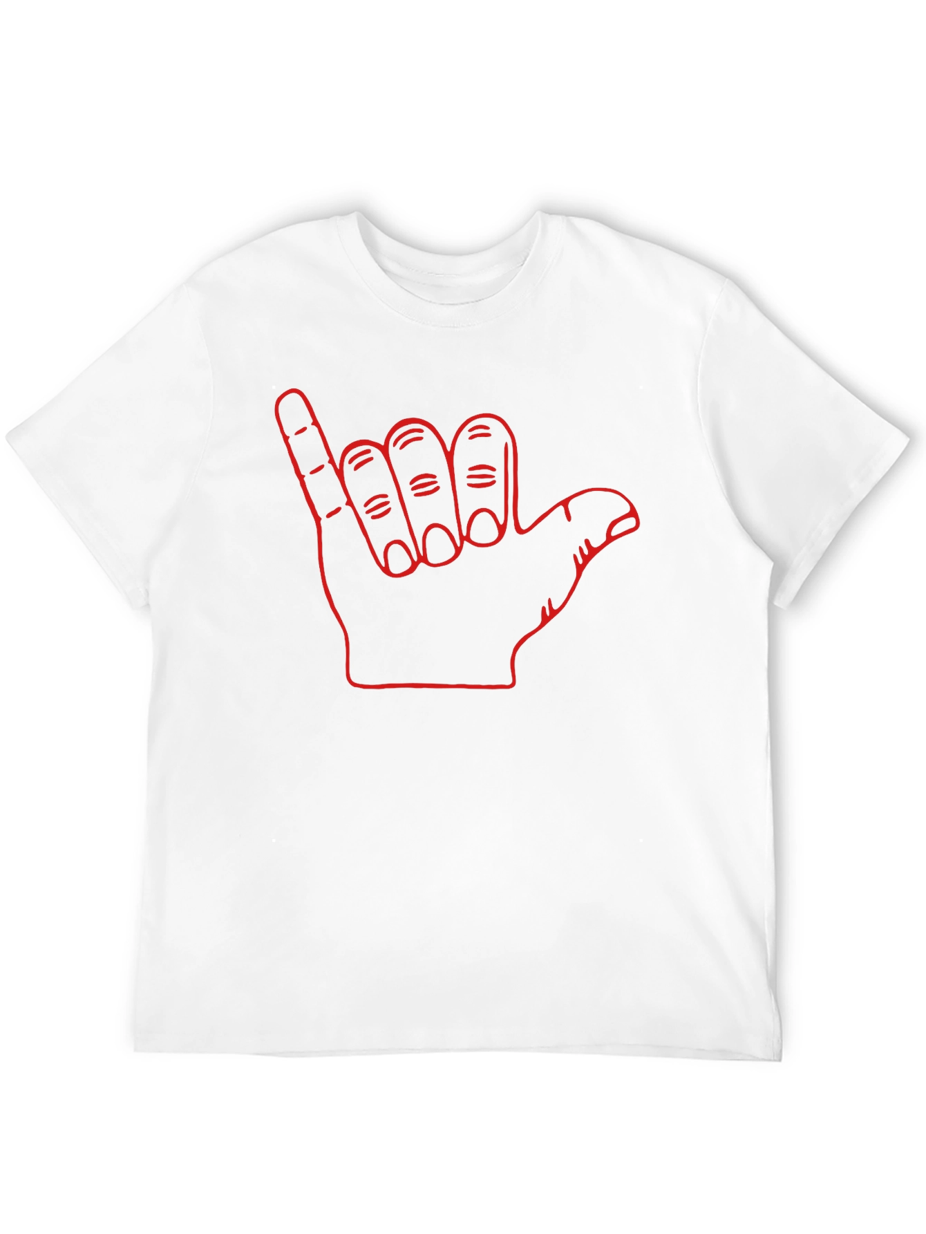 Hang Loose Shaka Sign Graphic Tee