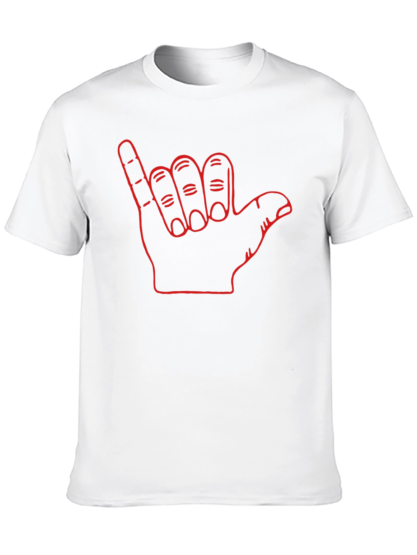 Hang Loose Shaka Sign Graphic Tee