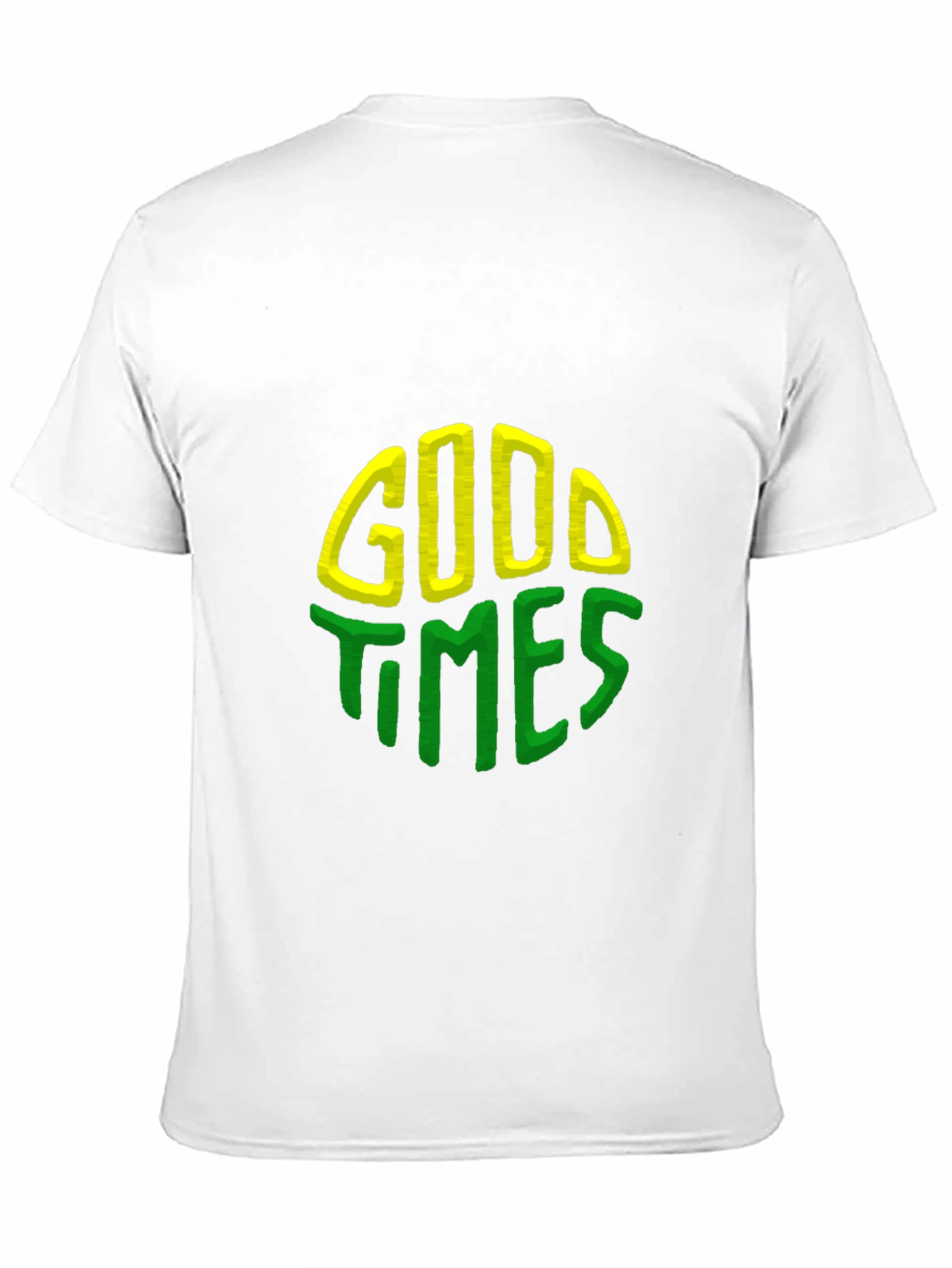 Good Times Graphic Tee - Black Crew Neck Shirt