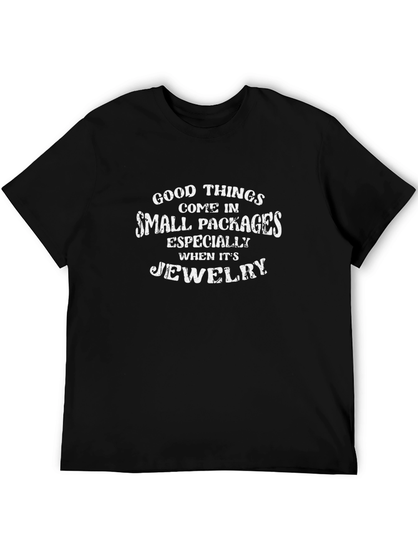 Small Packages Jewelry Graphic Tee