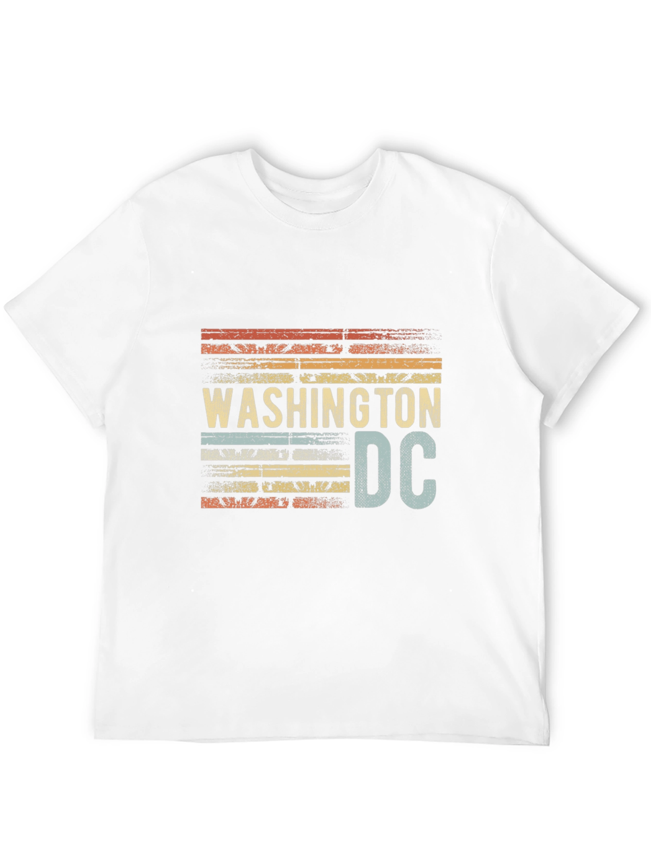 Washington DC Retro Style Graphic Tee