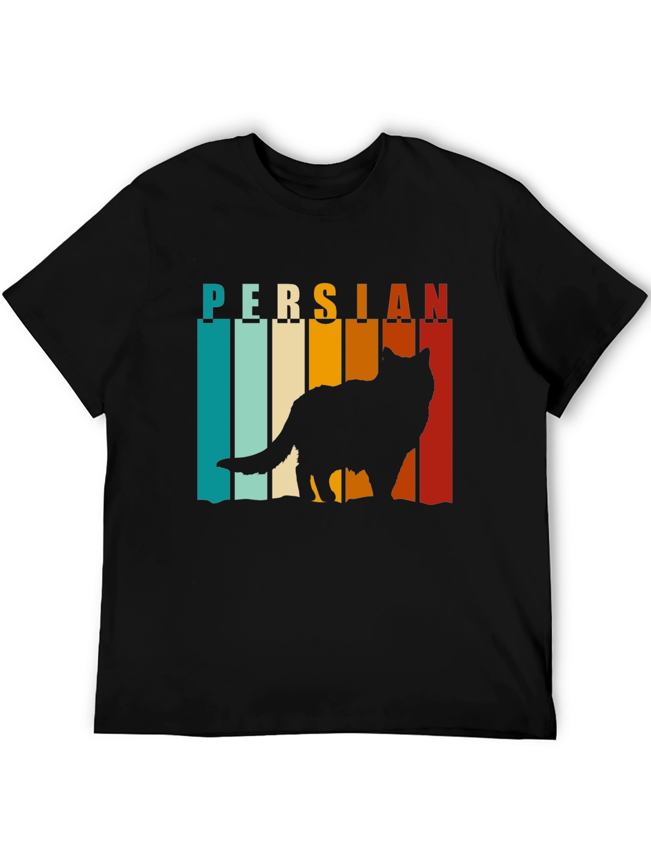 Retro Persian Cat T-Shirt