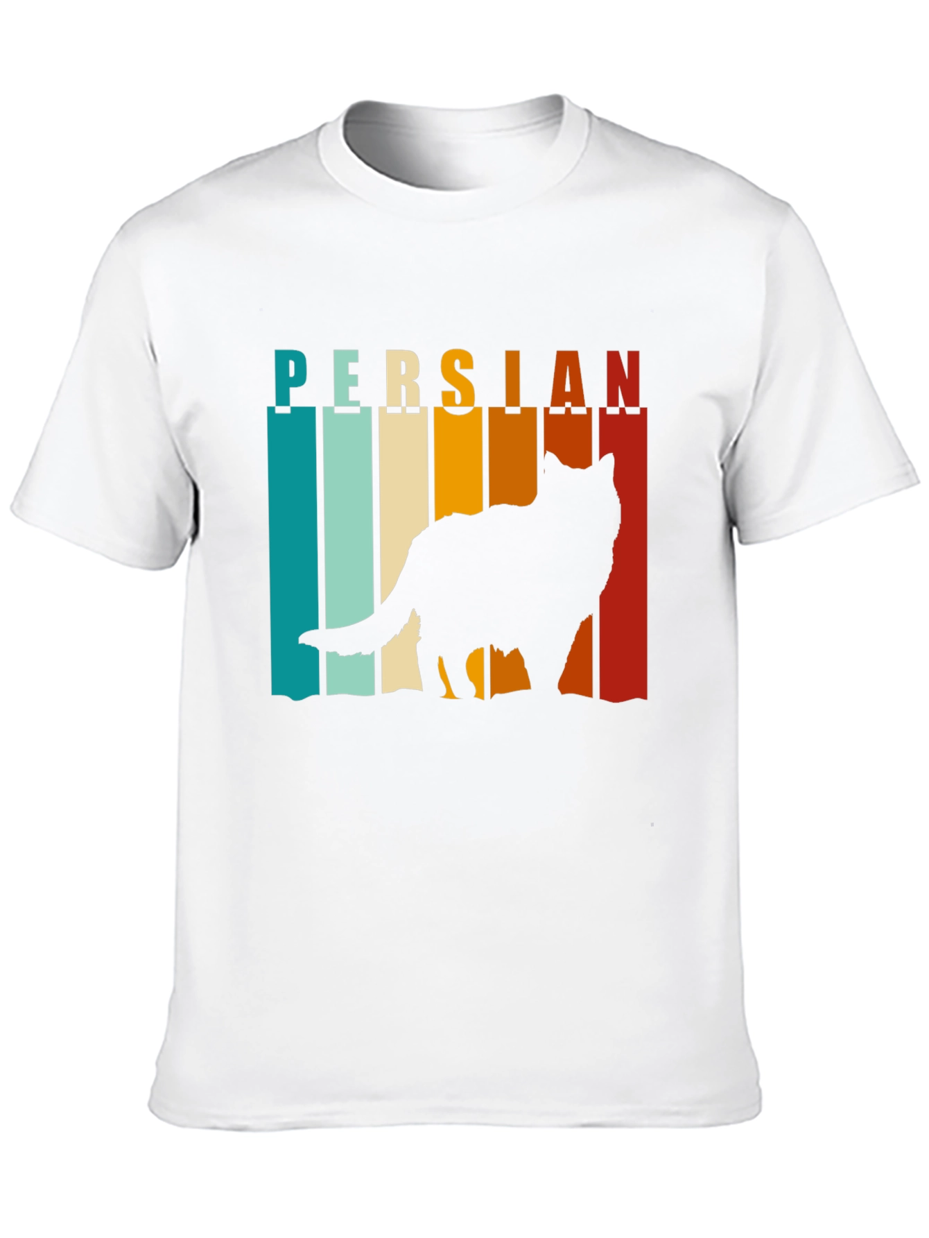 Retro Persian Cat T-Shirt