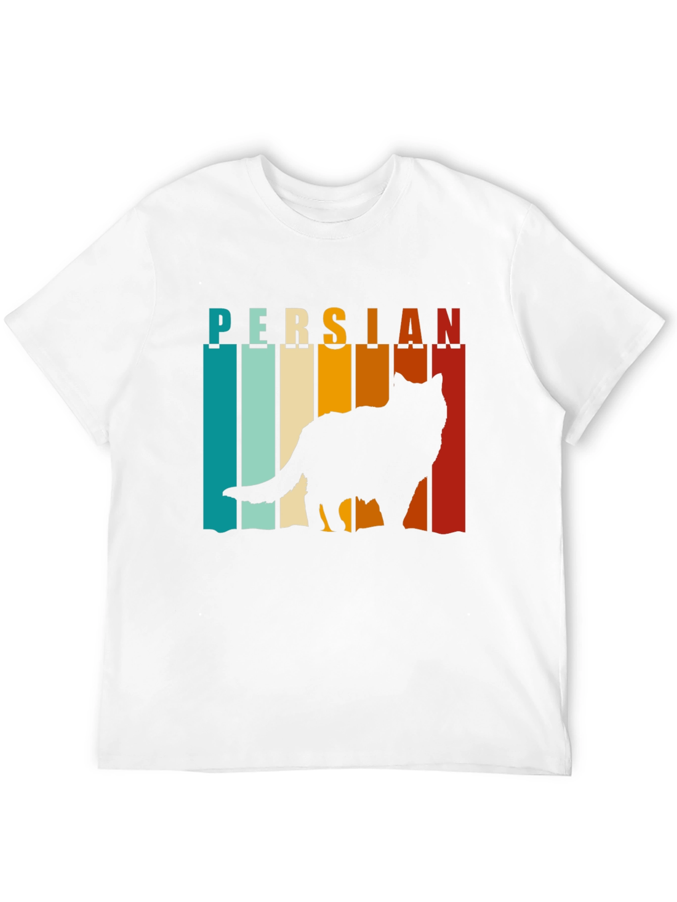 Retro Persian Cat T-Shirt