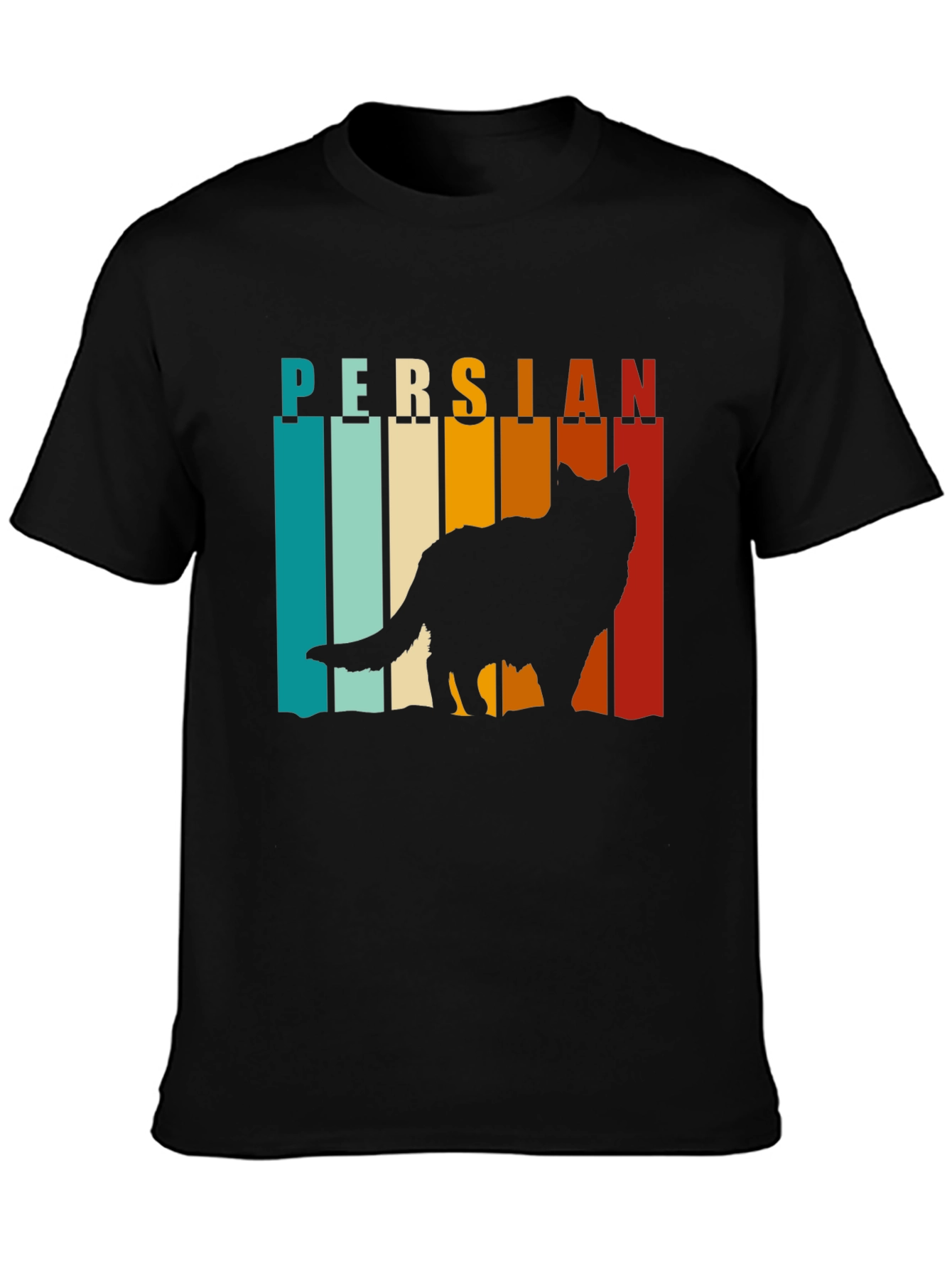 Retro Persian Cat T-Shirt