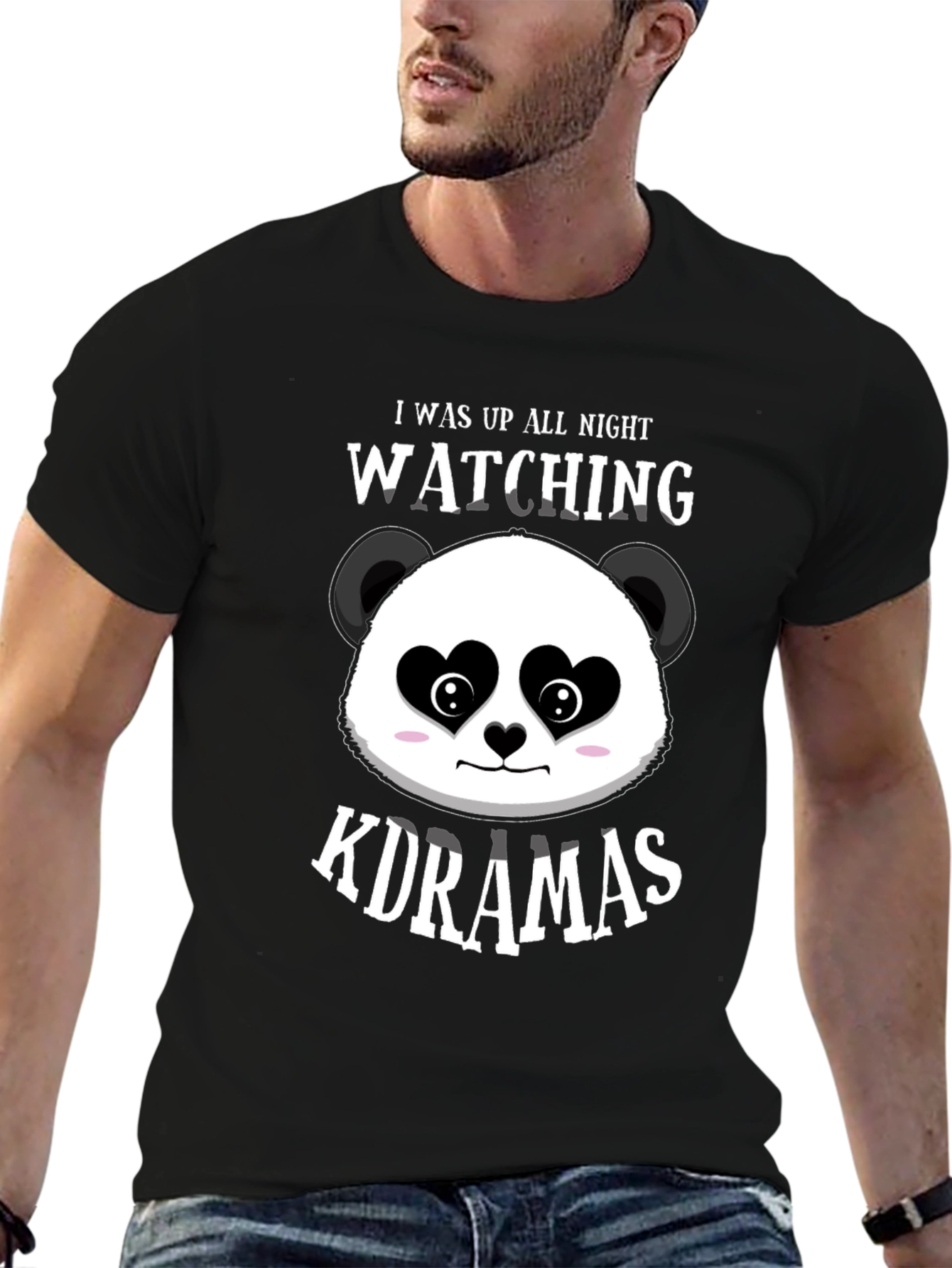 I Was Up All Night Watching Kdramas T-Shirt