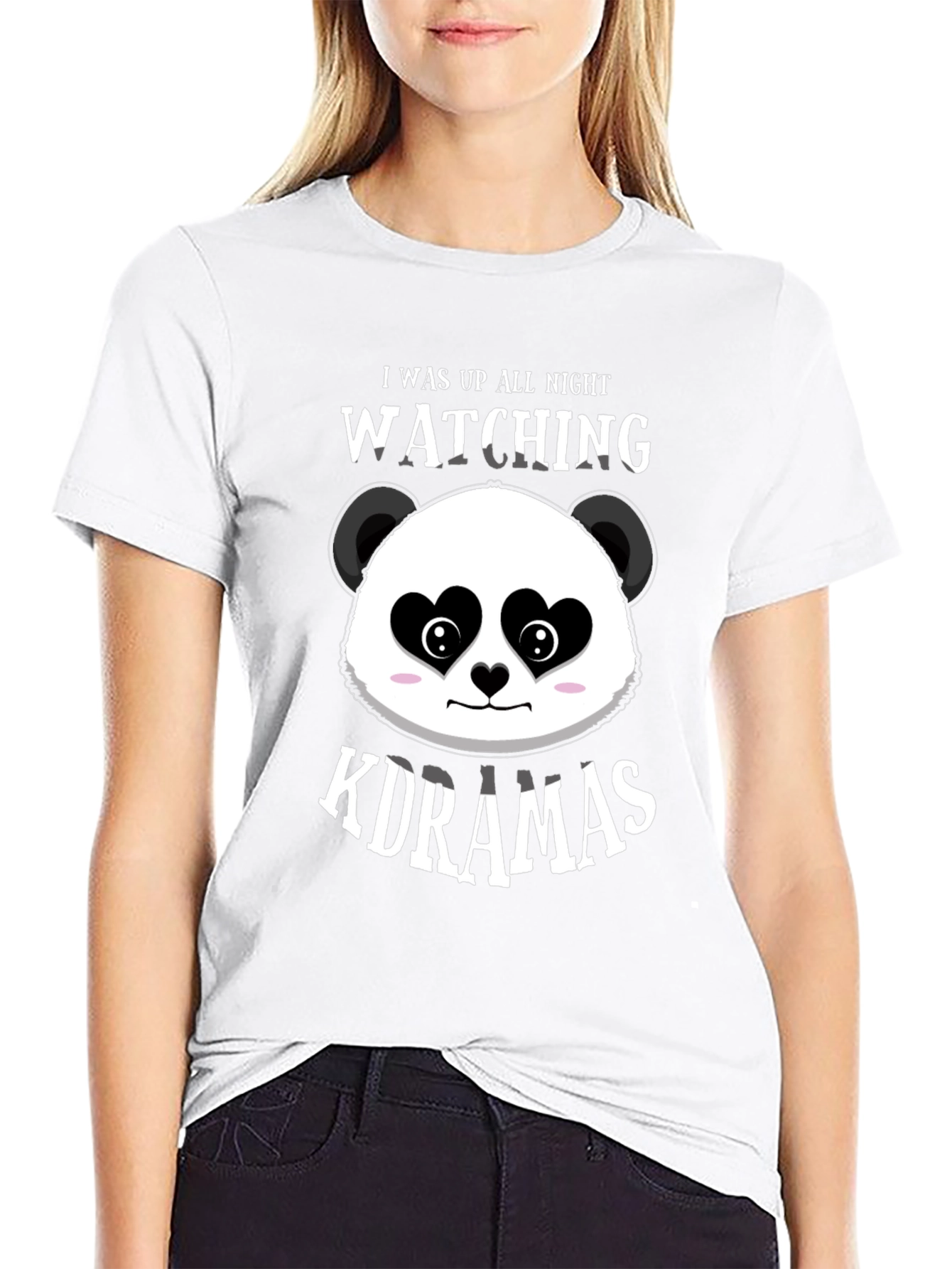 I Was Up All Night Watching Kdramas T-Shirt
