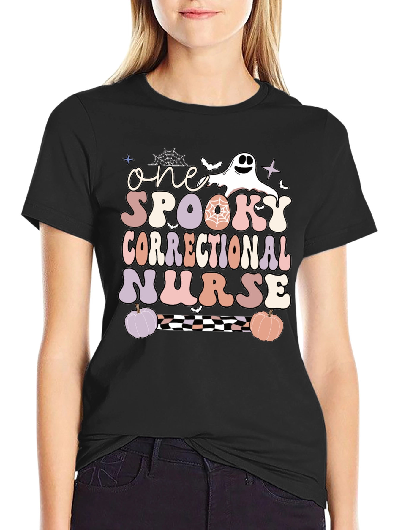Spooky Correctional Nurse Halloween T-Shirt