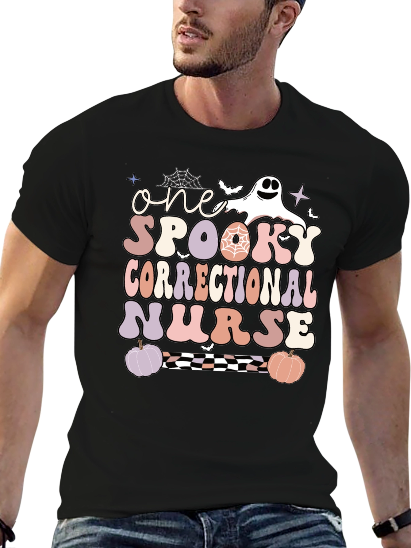 Spooky Correctional Nurse Halloween T-Shirt