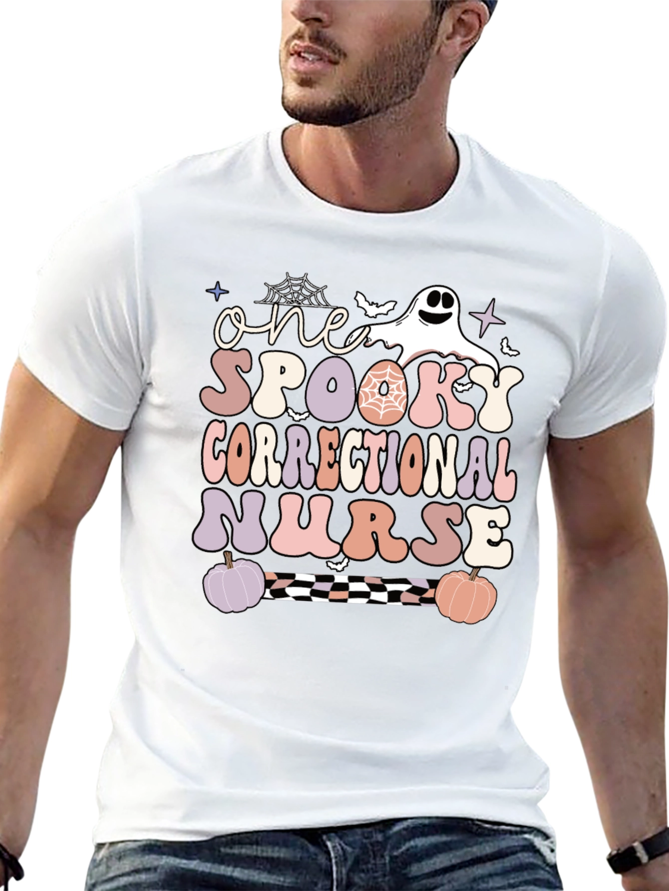 Spooky Correctional Nurse Halloween T-Shirt