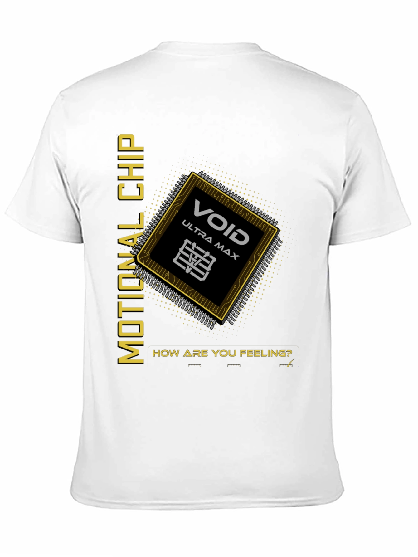 Emotional Chip Graphic T-Shirt - Void Ultra Max