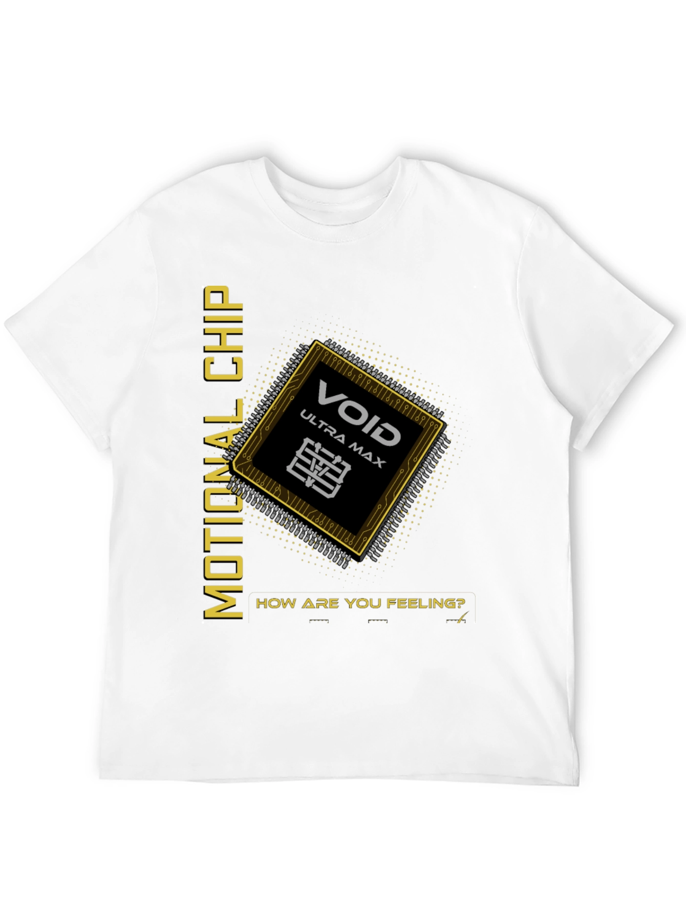 Emotional Chip Graphic T-Shirt - Void Ultra Max