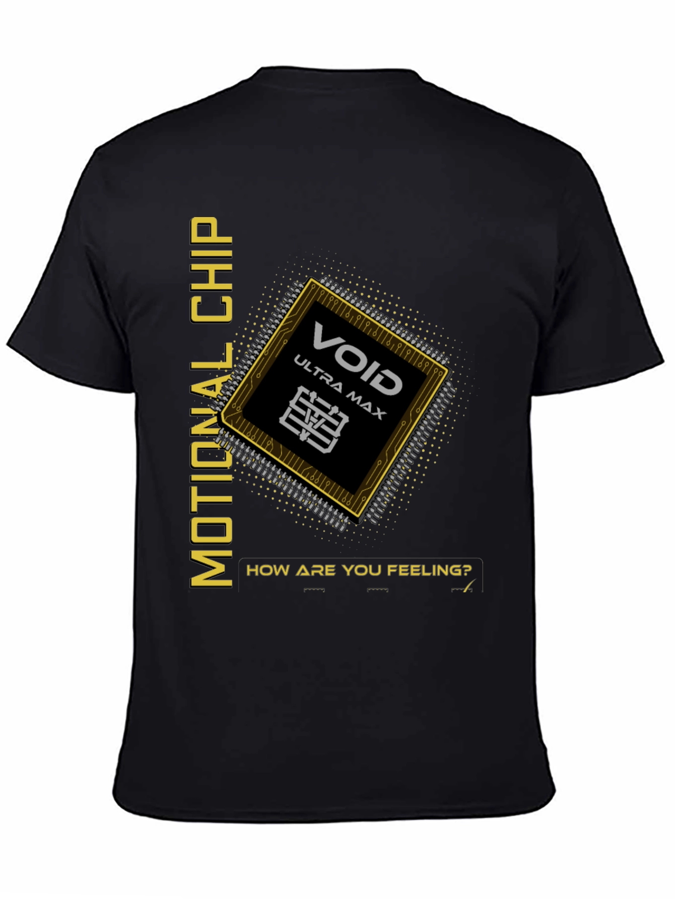 Emotional Chip Graphic T-Shirt - Void Ultra Max