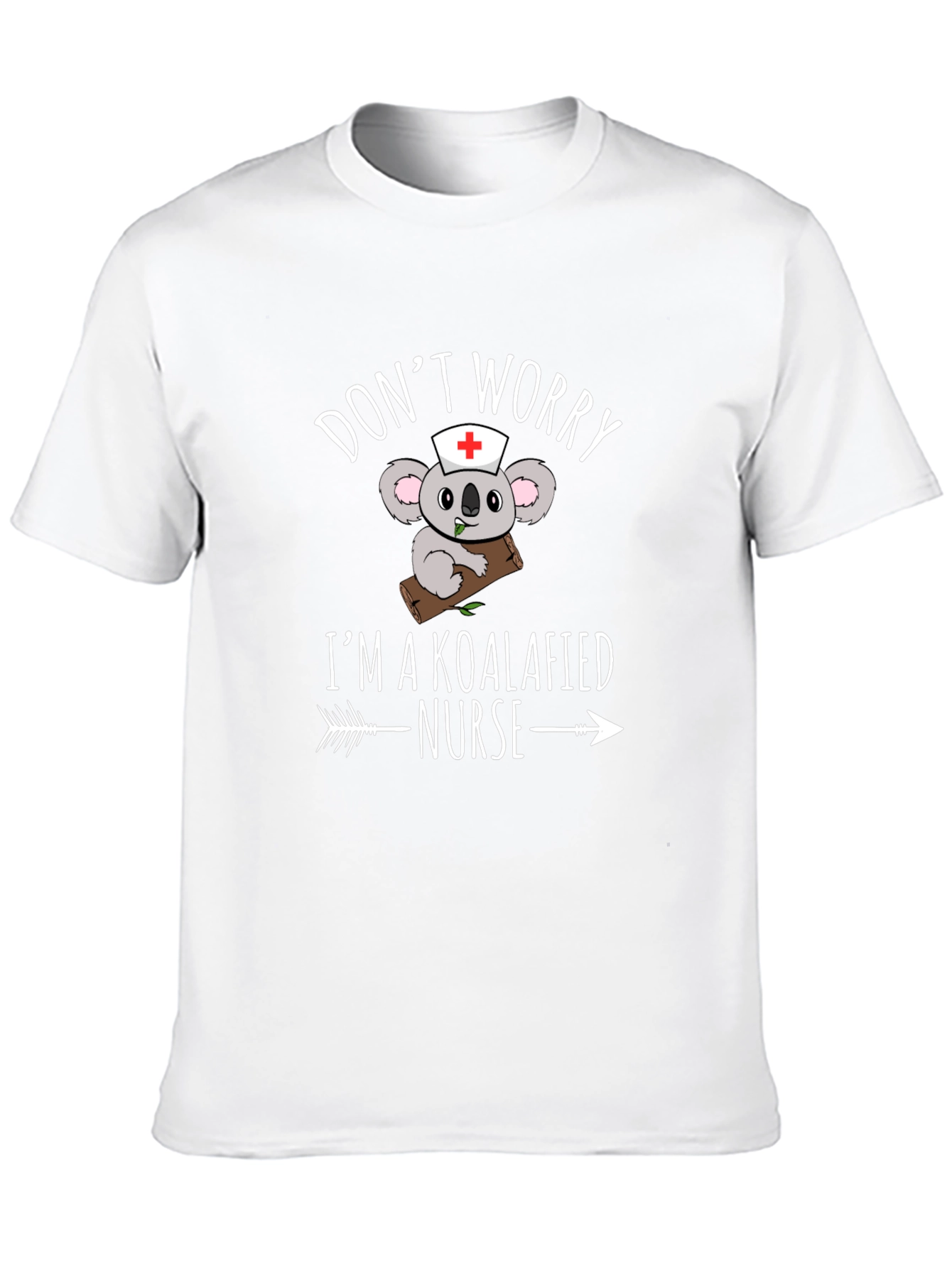 Koalafied Nurse T-Shirt - Funny Koala Bear Graphic Tee