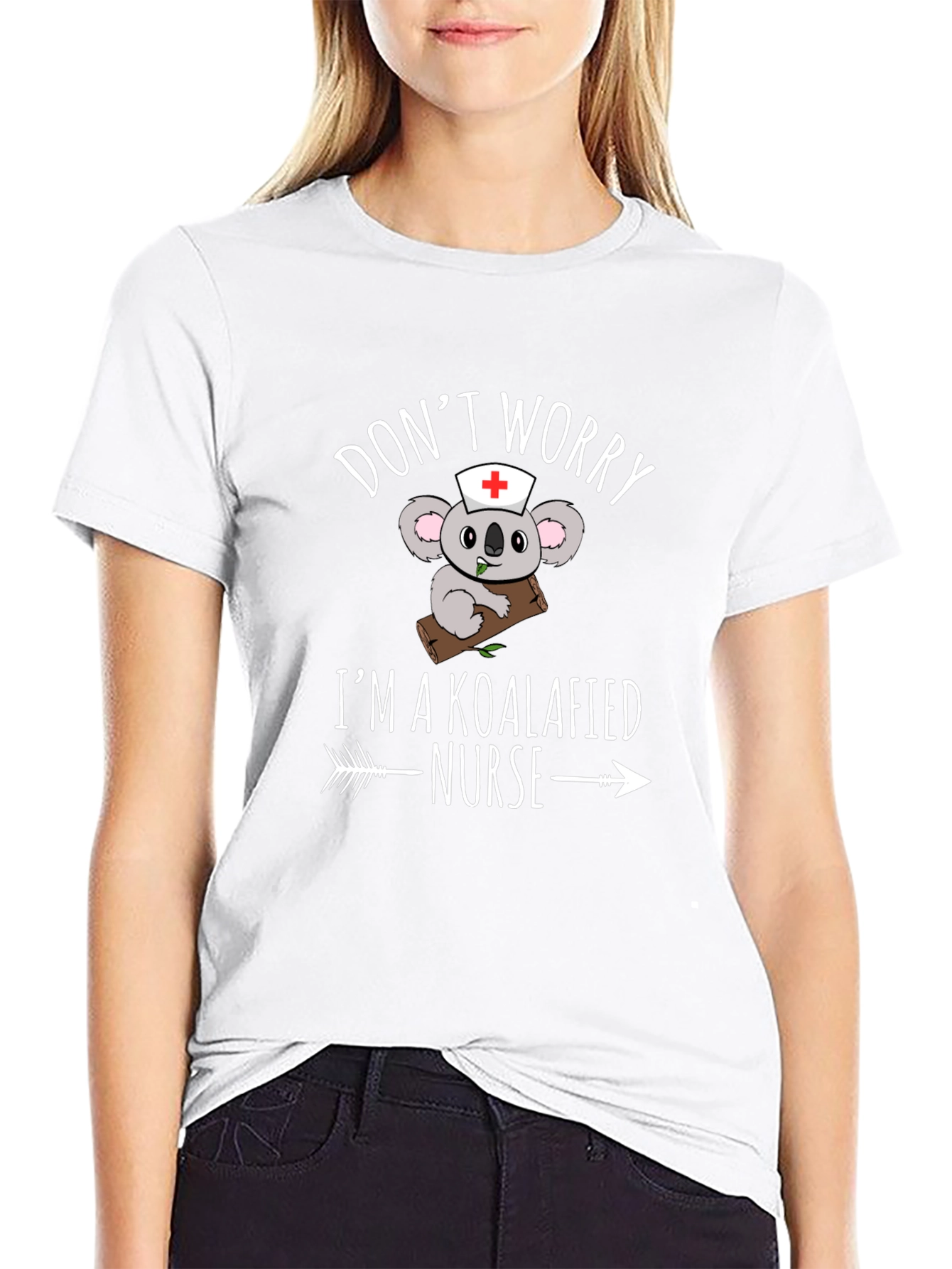 Koalafied Nurse T-Shirt - Funny Koala Bear Graphic Tee